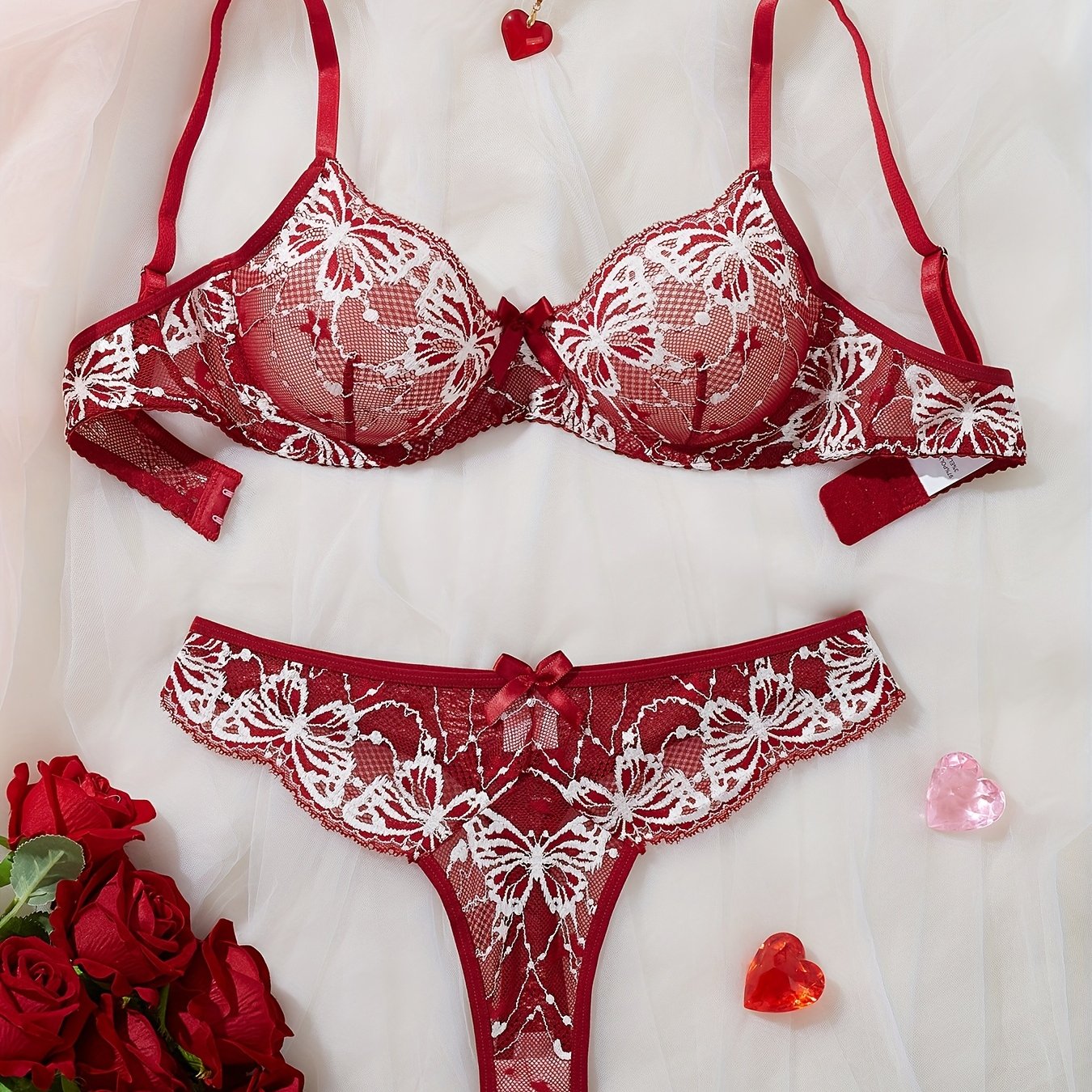 TEMU Soutiens-gorge, Lingerie > Ensembles de soutiens-gorge