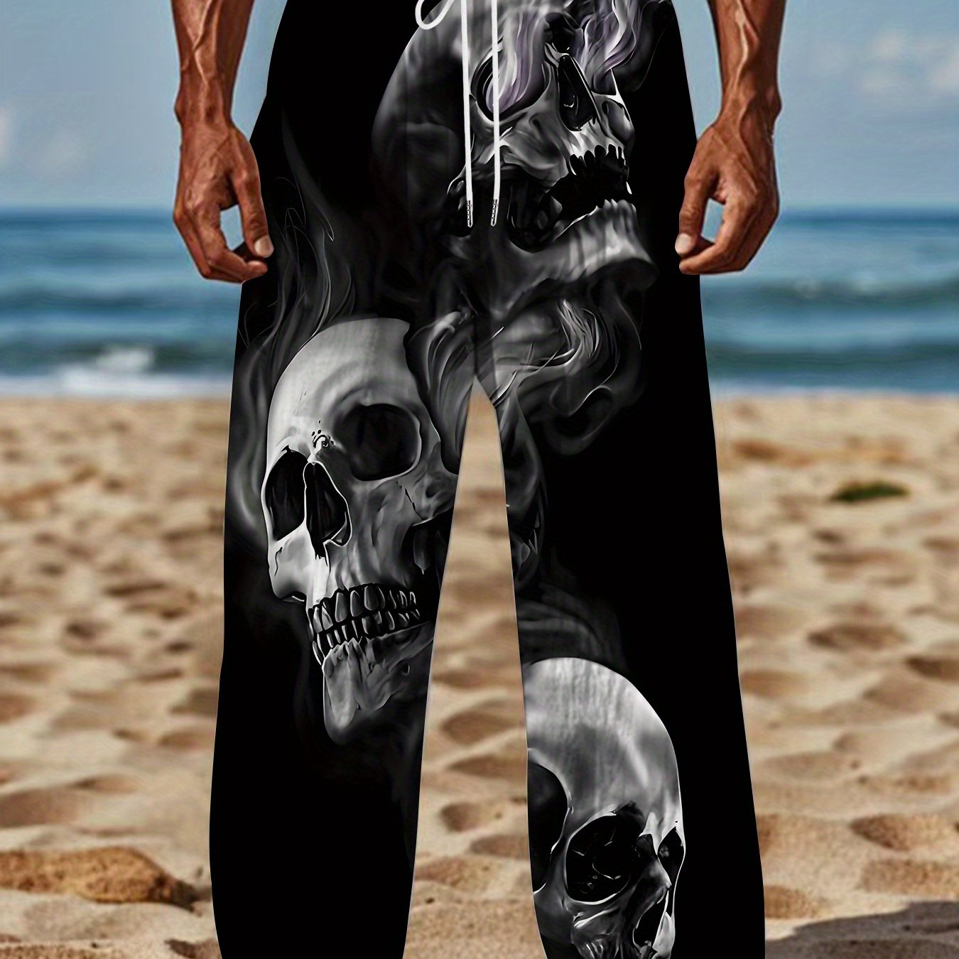 E-shop Neue Herbst/Winter Herrenhosen, Weite Gerade Beine Jugend Europäisch-Amerikanischer Trend Casual Hosen