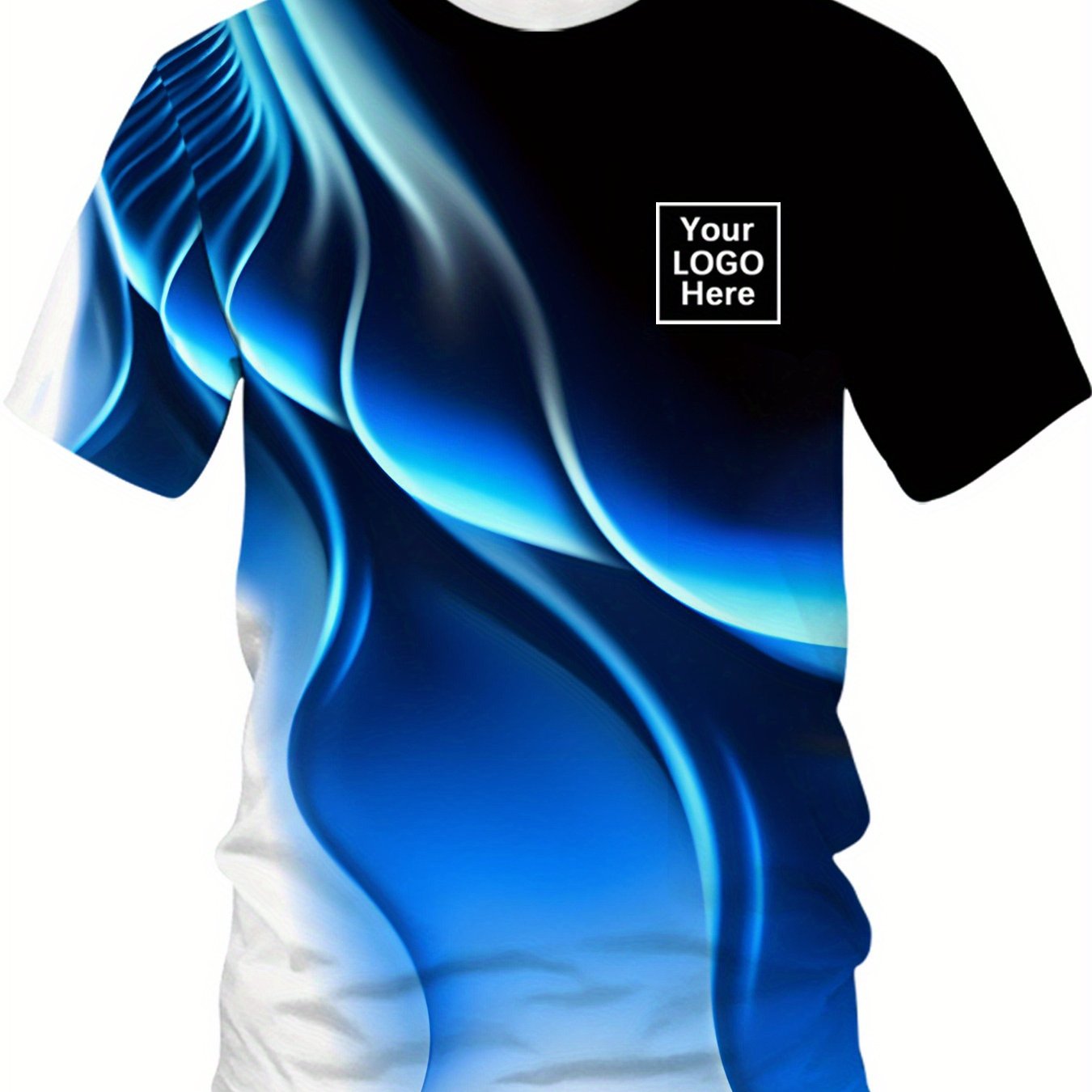 TEMU Custom Personalized T-shirts - Self- Text/design - Red//gray - Breathable Crew Neck T-shirt - Bulk Orders For Corporate Events, Team Building,