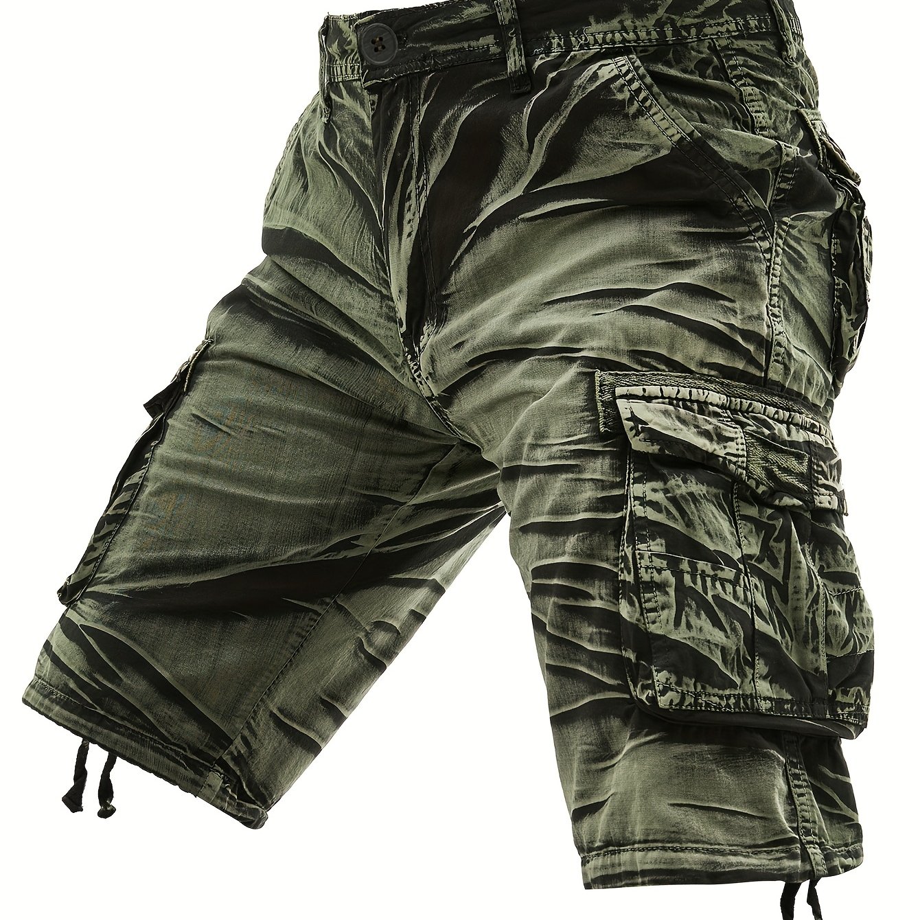 Summer Men' Wash Tie-dye Novelty Shorts
