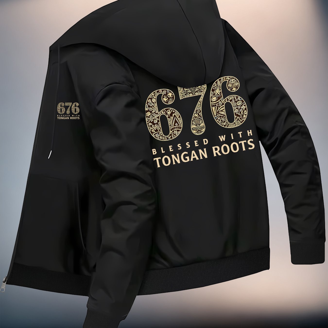 TEMU Men's Trendy Hooded Jacket For Spring And Autumn, Featuring Casual Baseball Style, Versatile Outerwear, And A Stylish Comfortable Design Tongan