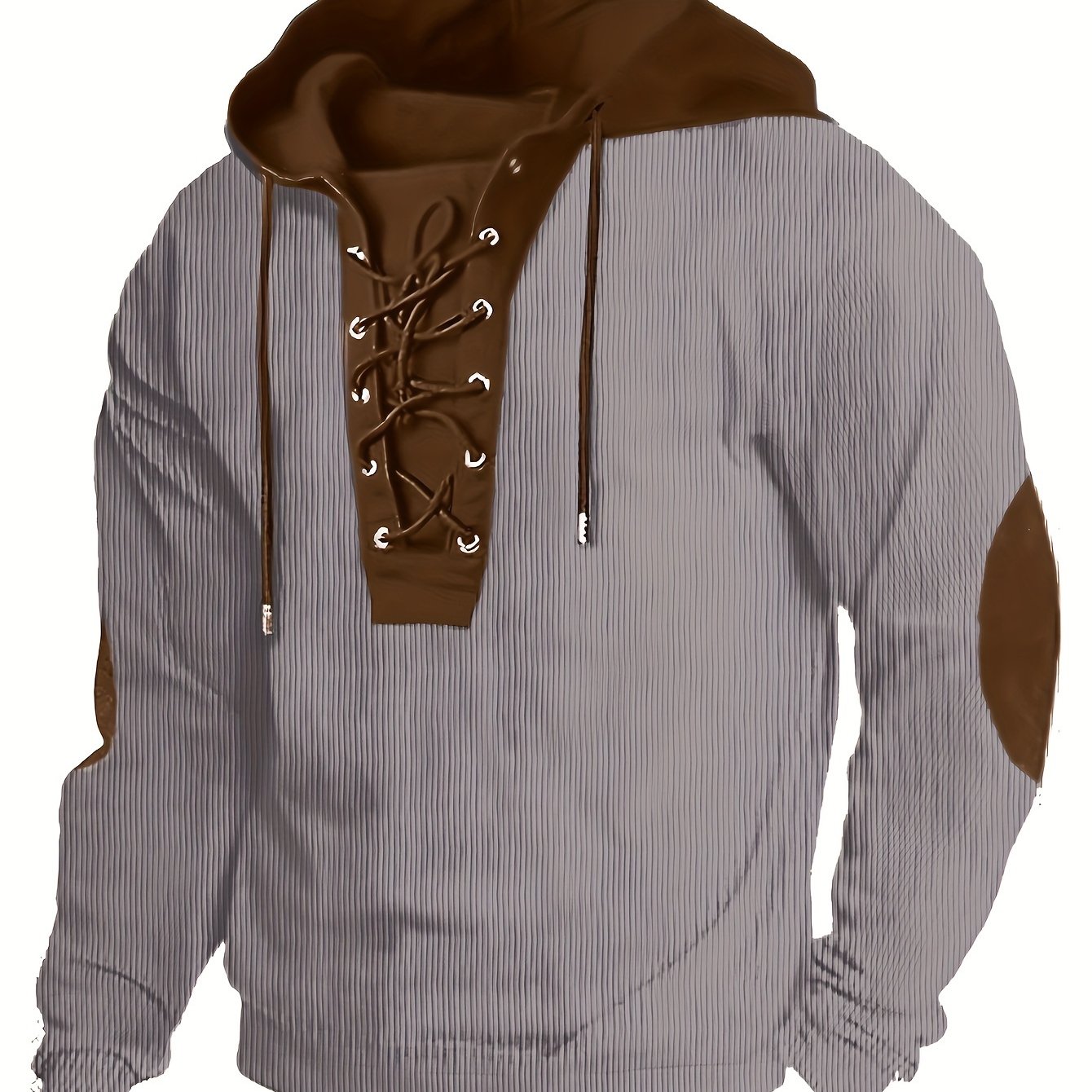 Lace up hoodie clearance mens