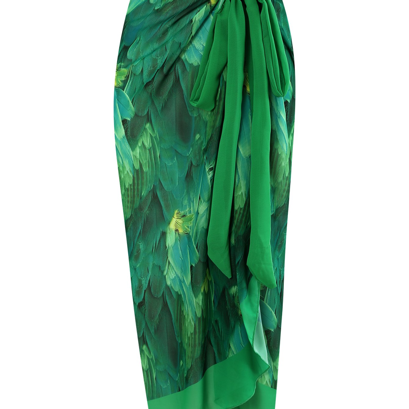 TEMU New Women' Beach Vacation Fashion Semi-sheer Chiffon Dress