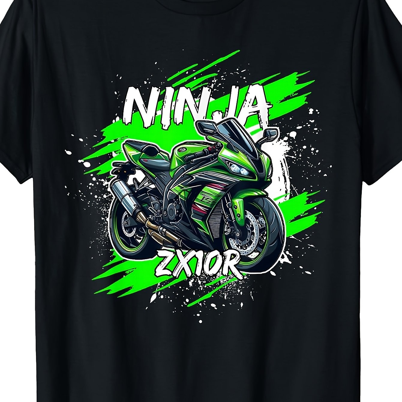 Image of Men's Moto Tee-16l Unisex T-shirt Stylish Perfect For Home|gifting|work|outdoor (birthdays|valentine's Day|mother's Day) Small-3xl Unisex