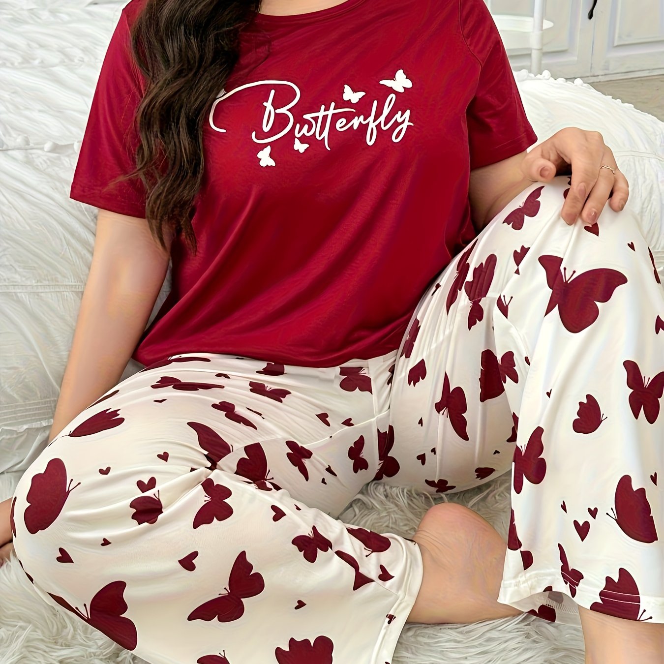 TEMU Funny Animal Pattern T-shirt Short Sleeve Casual Round Neck Women's Tops Spring And Summer Beautiful Ladies Christmas Dress Light Soft Fabric