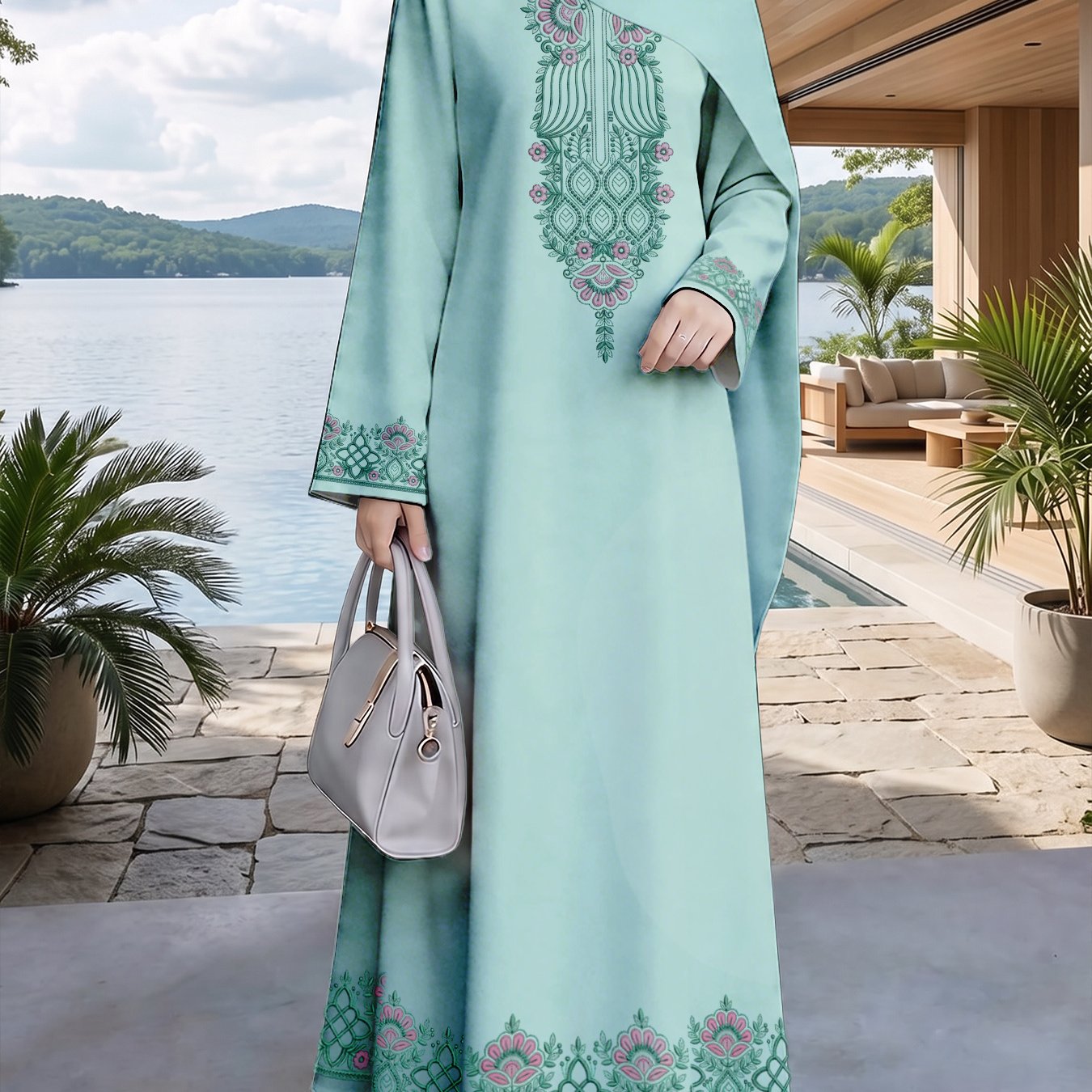 TEMU Hot Women's Clothing Is Coming! Ladies' Dress, Classic Loose Fit, Middle Eastern Traditional Robe, Elegant Long Skirt, Long Abaya, Restoring The