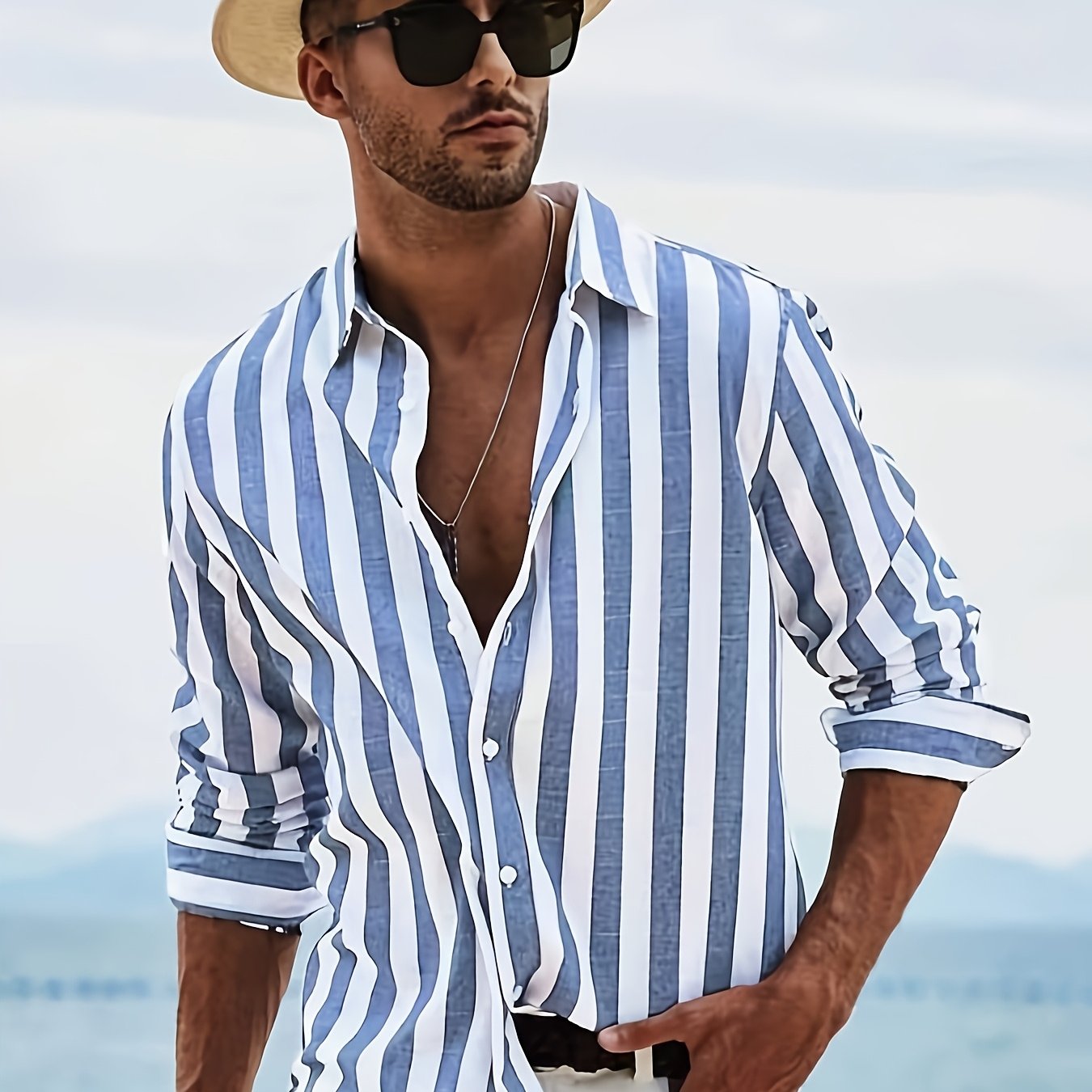 TEMU Chemise Décontractée pour Homme