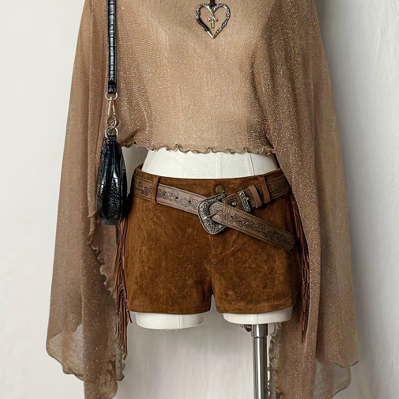 E-shop Herbst Neuer Stil | Mesh Material | Leicht durchsichtig | als einzelnes Stück oder mit rückenfreiem Design | Sexy All-Match Mode | Off-Shoulder