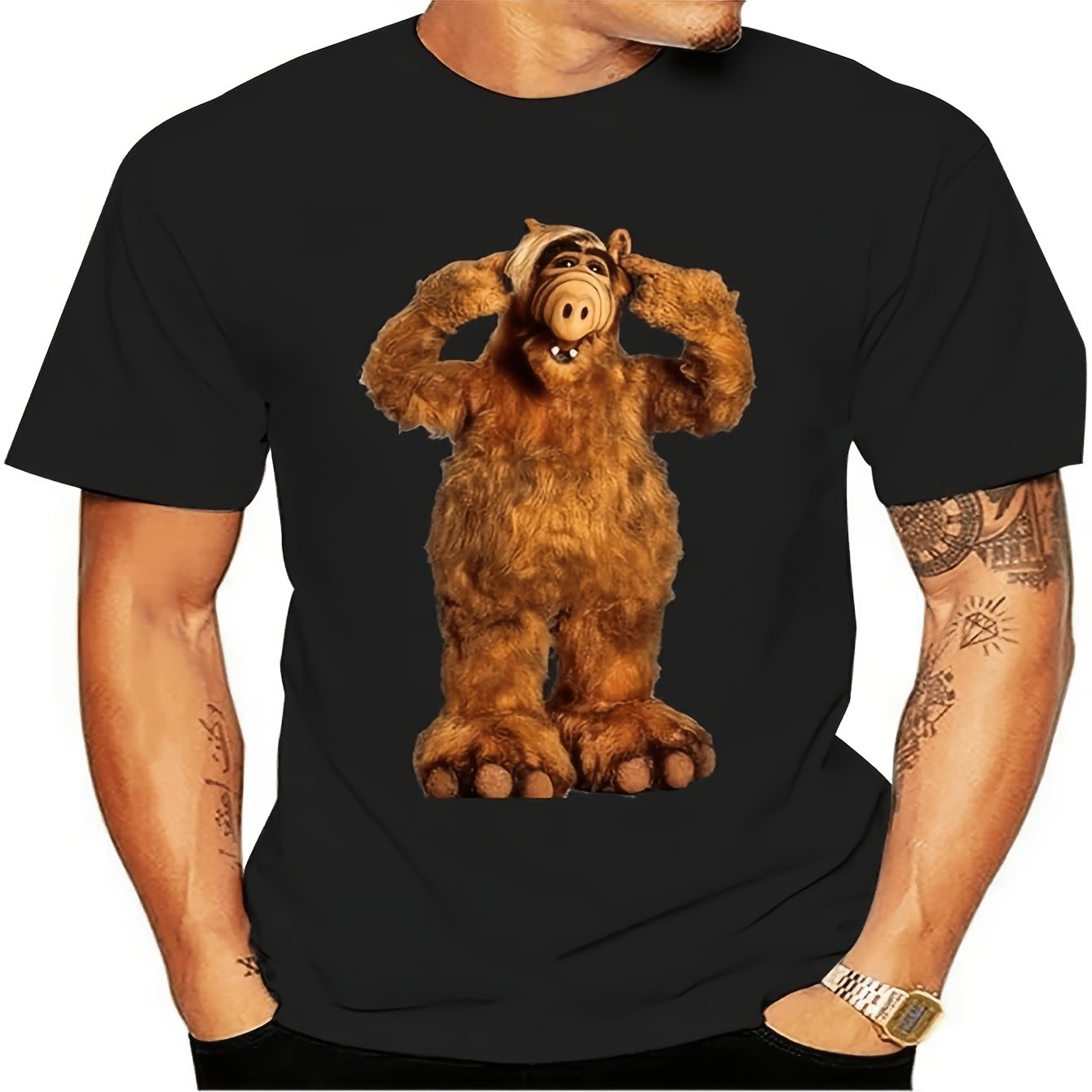 T Shirt Black 3xl Black L