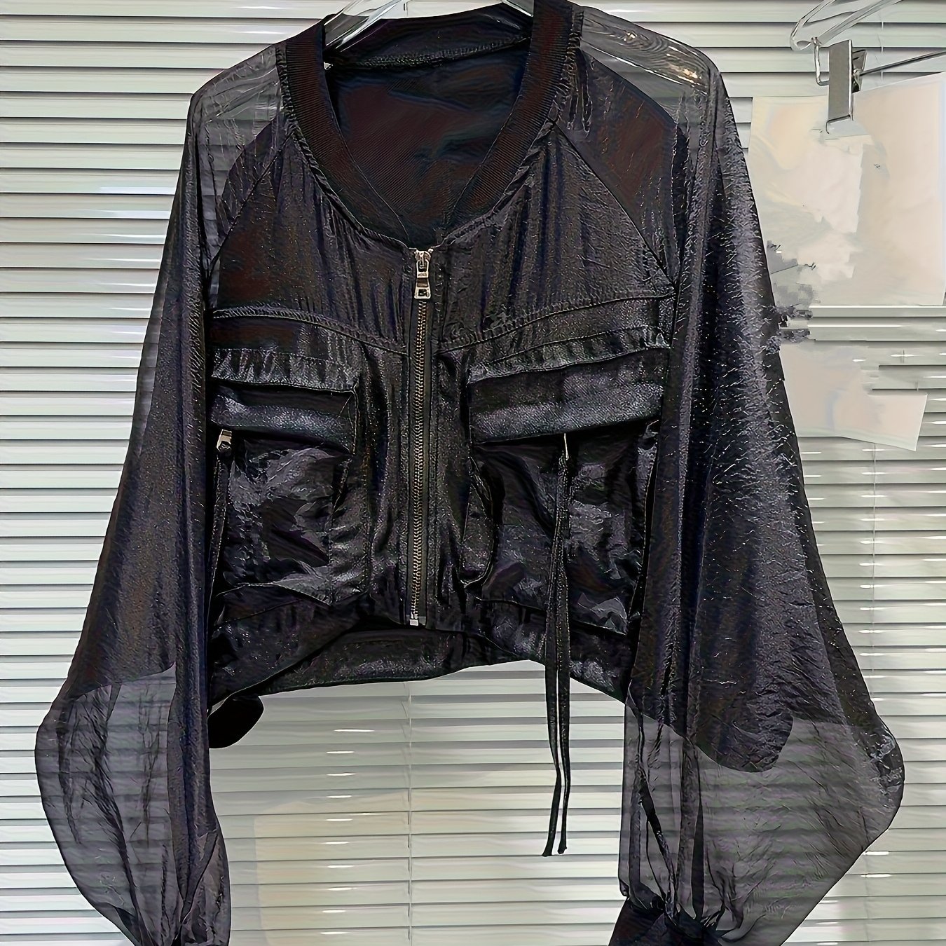 E-shop Europäische - Jacke Damen 2025 Sommer Neuer Stil Atmungsaktiv Vielseitiger Windbreaker Top