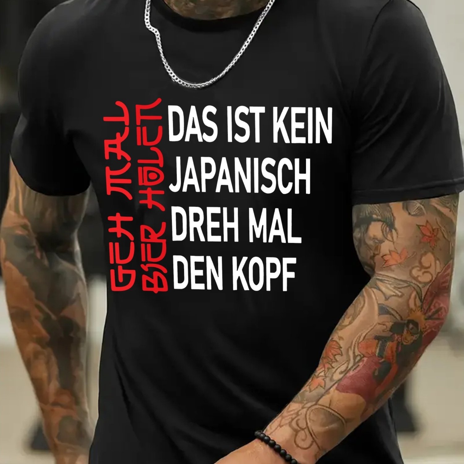 Men's T-shirt By , Suitable For Summer, Featuring Design, Made From Micro-stretch Knitted Material, With Prints, Regular Fit, Micro-stretch Apparel, Patterned T-shirt, , Perfect For Summer