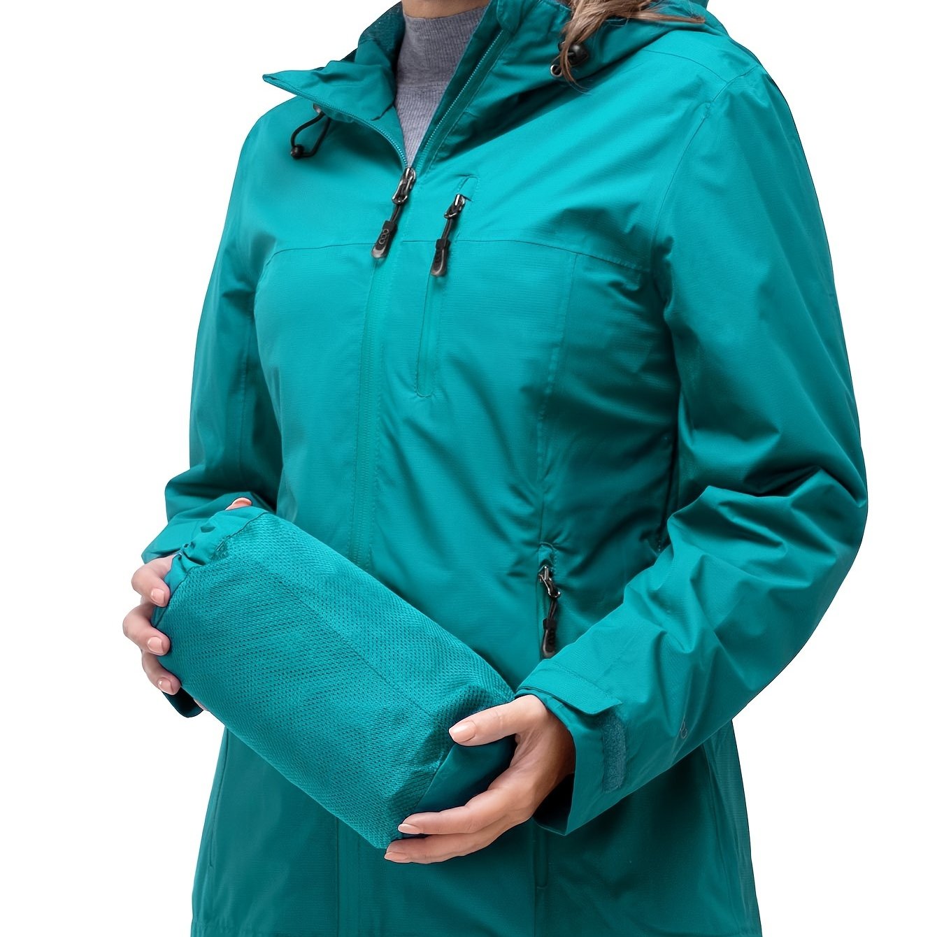 Decathlon Regenjacke Verstaubar Damen Sportjacke Damen MoFiz