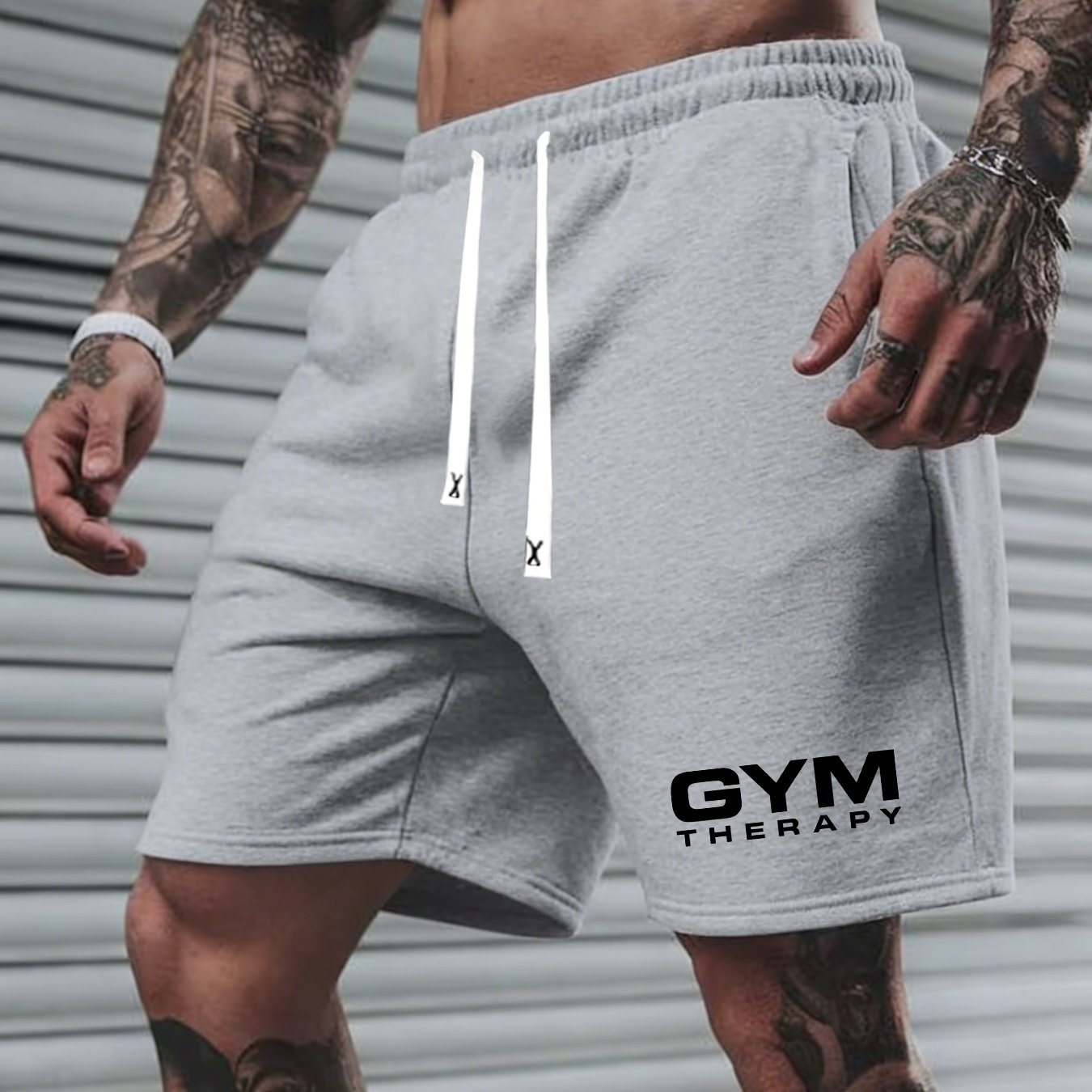 TEMU Men's Summer Fashion Shorts, Print, Drawstring Casual Fitness Outdoor , Summer Shorts Beach Pants