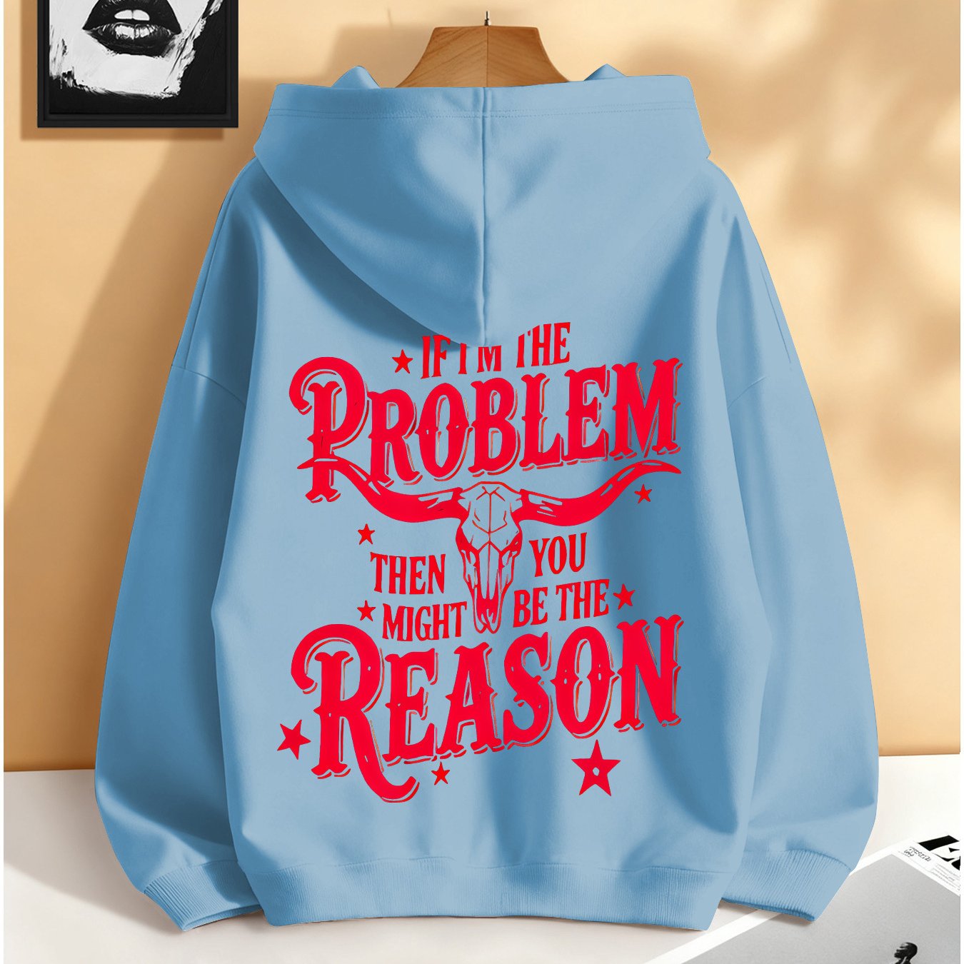 TEMU 2026 Autumn/winter New Sweatshirt (hooded Sweatshirt Without Pockets, Women's Style) With Animal Flowers, Letters And Other Elements Printed