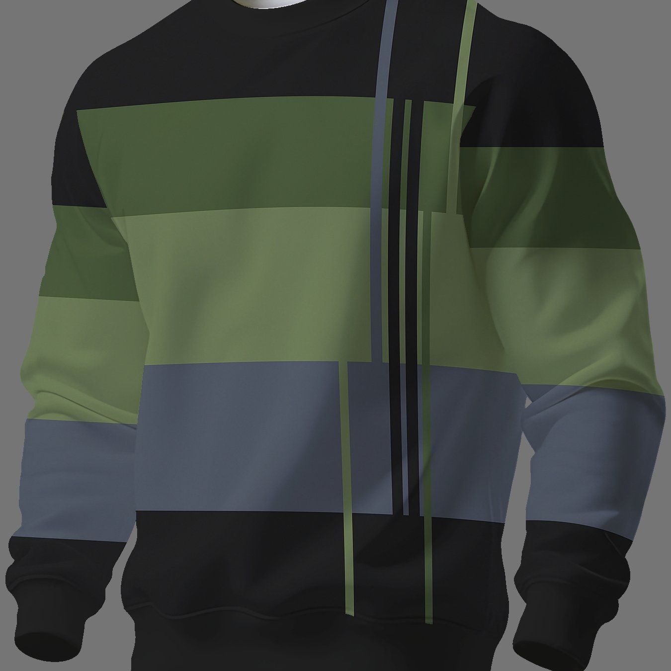 TEMU Round Neck Sweatshirt Trendy Brand Men's Long Sleeve 2026 Autumn Winter Men's Round Neck Sweatshirt