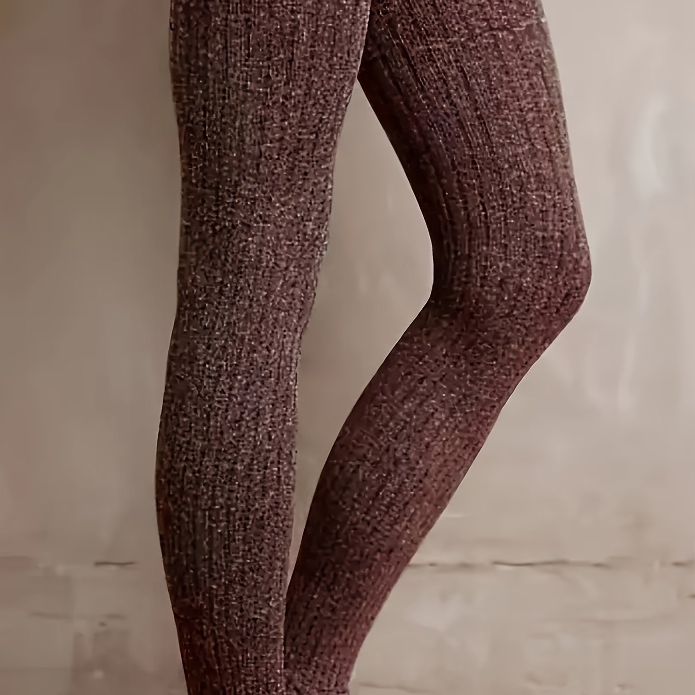 Plus Size - Autumn And Winter Plus Size Tight Fitting Pants