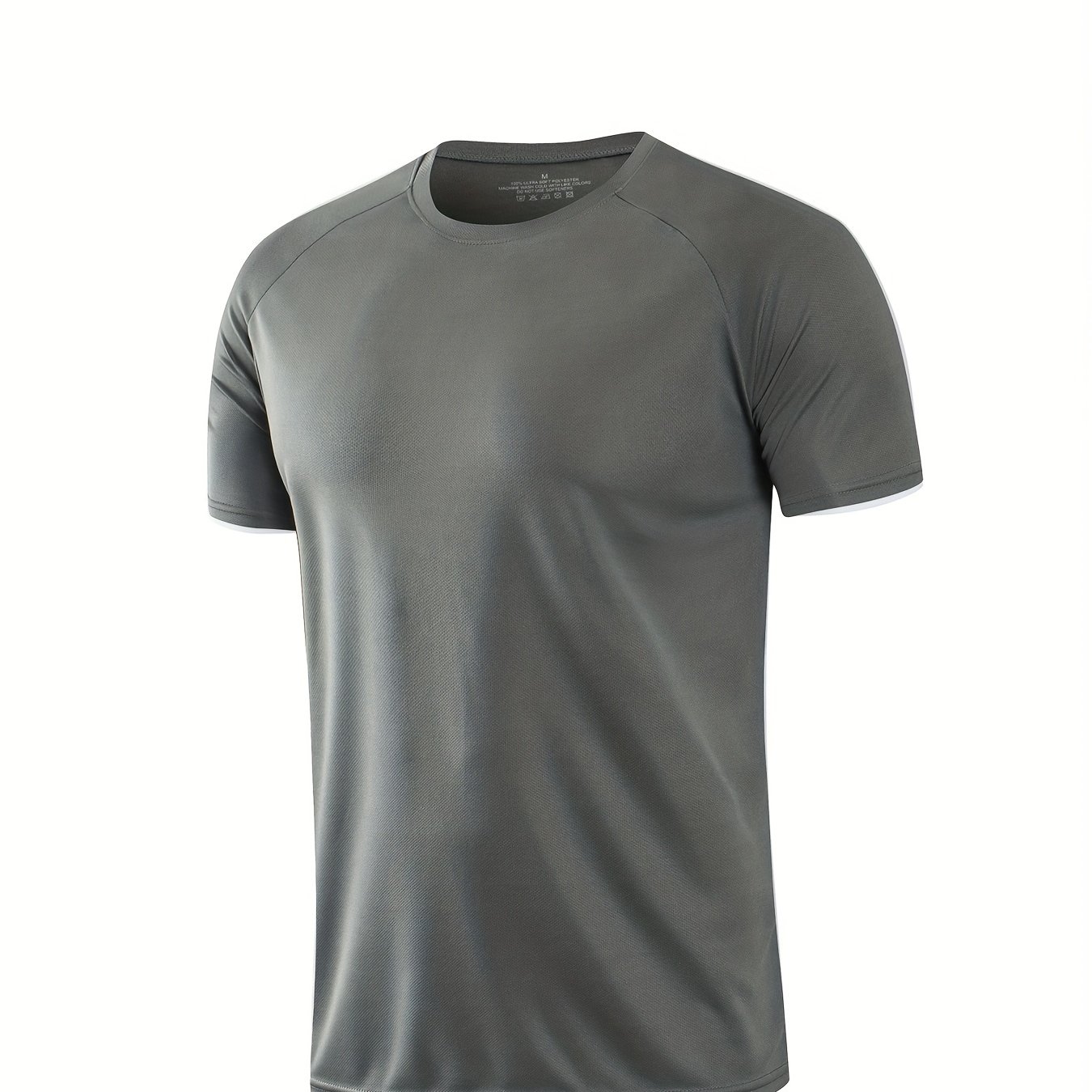 Hoplynn Mesh Workout Shirts Men Quick Short Sleeve Athletic - Temu
