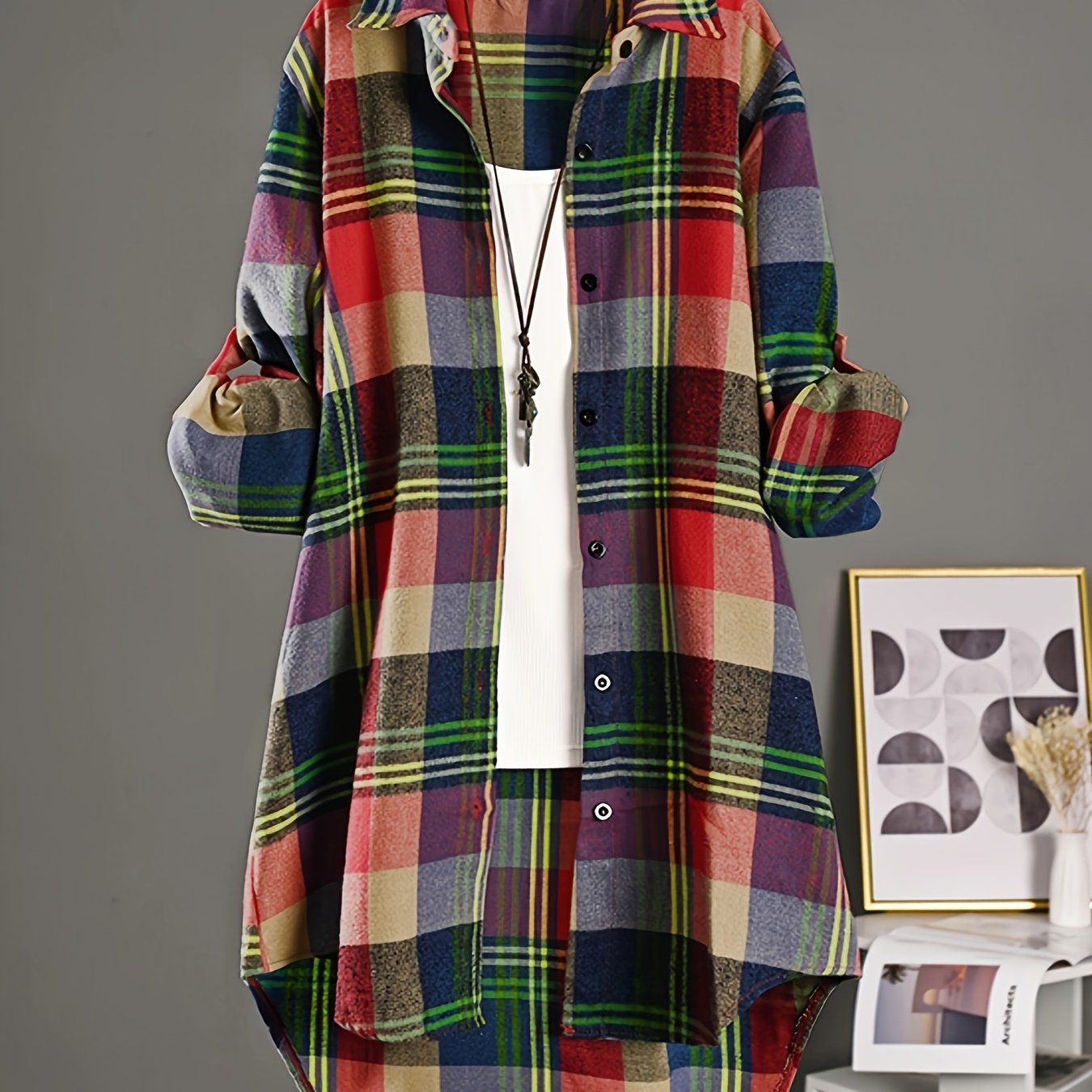 TEMU Mid-length Shirt