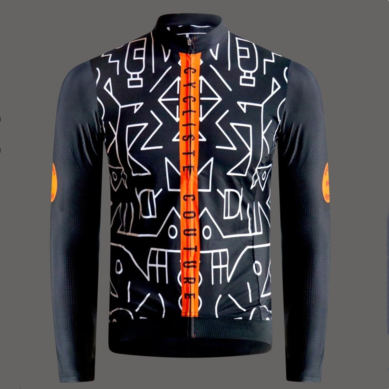 Image of Breathable Long Sleeve Cycling Jersey Bicycle Clothes Bicycle Wear Riding Clothes