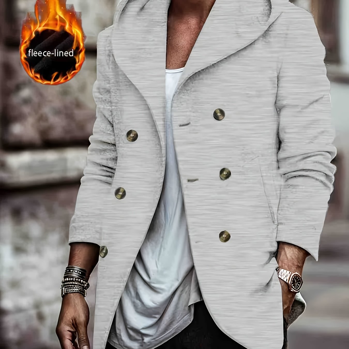 Men's Casual Sport Windbreaker Jacket