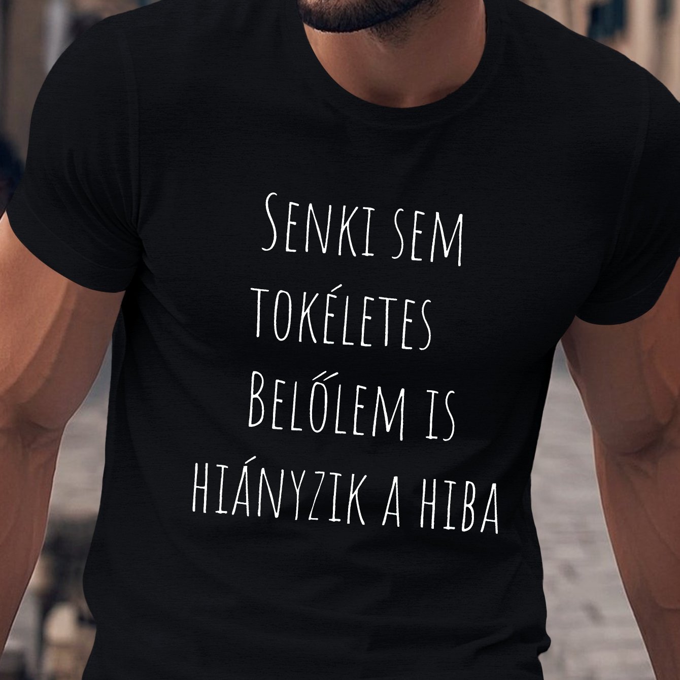 TEMU Fun Hungarian Humorous Men's Short Sleeve T-shirt Summer T-shirt Top