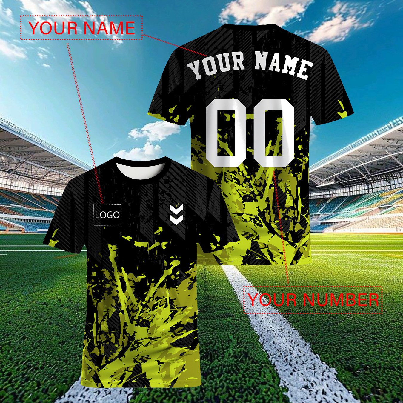 TEMU Custom Men's Short Sleeve T-shirt - Your Photo/design - Suitable For Casual, Party, Outdoor Activities, Personalized Tee - Sizes Available -