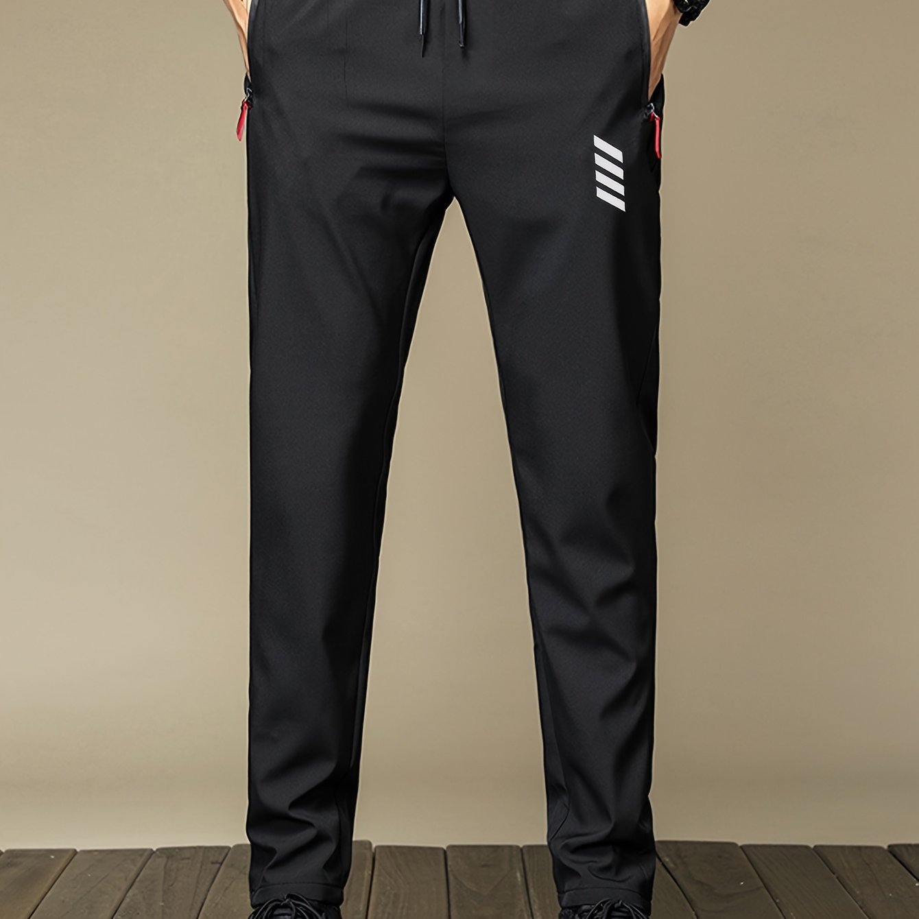 E-shop Lässige Herren Laufhose - Leicht, schnelltrocknend - Multifunktional, mit Reißverschlussdetails, modischer Print, ideales Geschenk für Männer,