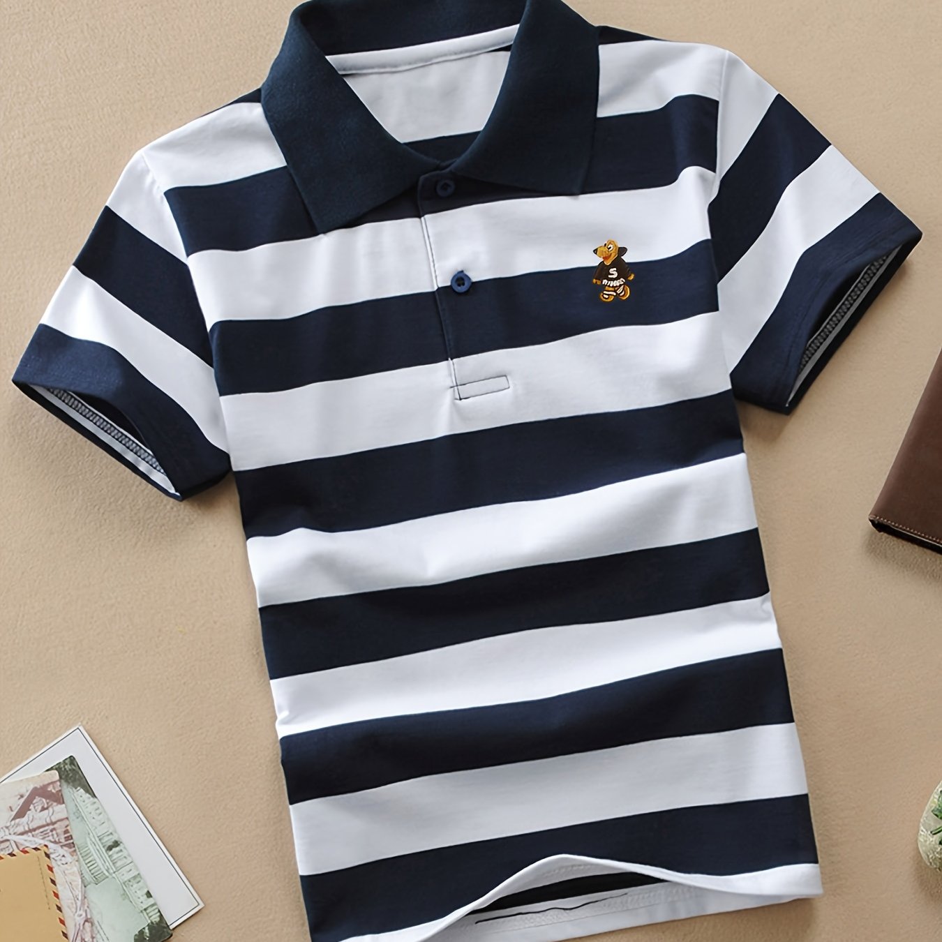 Short Sleeve Casual Shirt For Boys - Comfortable And Breathable Top
