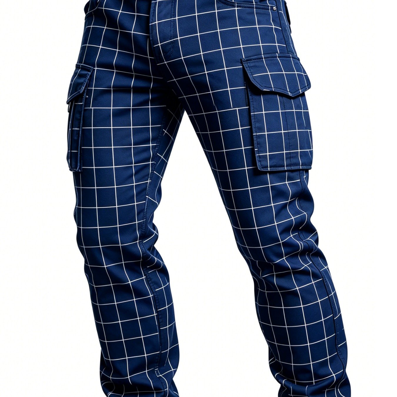 Image of Men's Overalls And Trousers Y2k Mechanical Wind Digital Printing, Multi-functional And Multi-pocket, Street Trend Casual Trousers, Suitable For Daily Street And Party Wear, Holiday Gifts