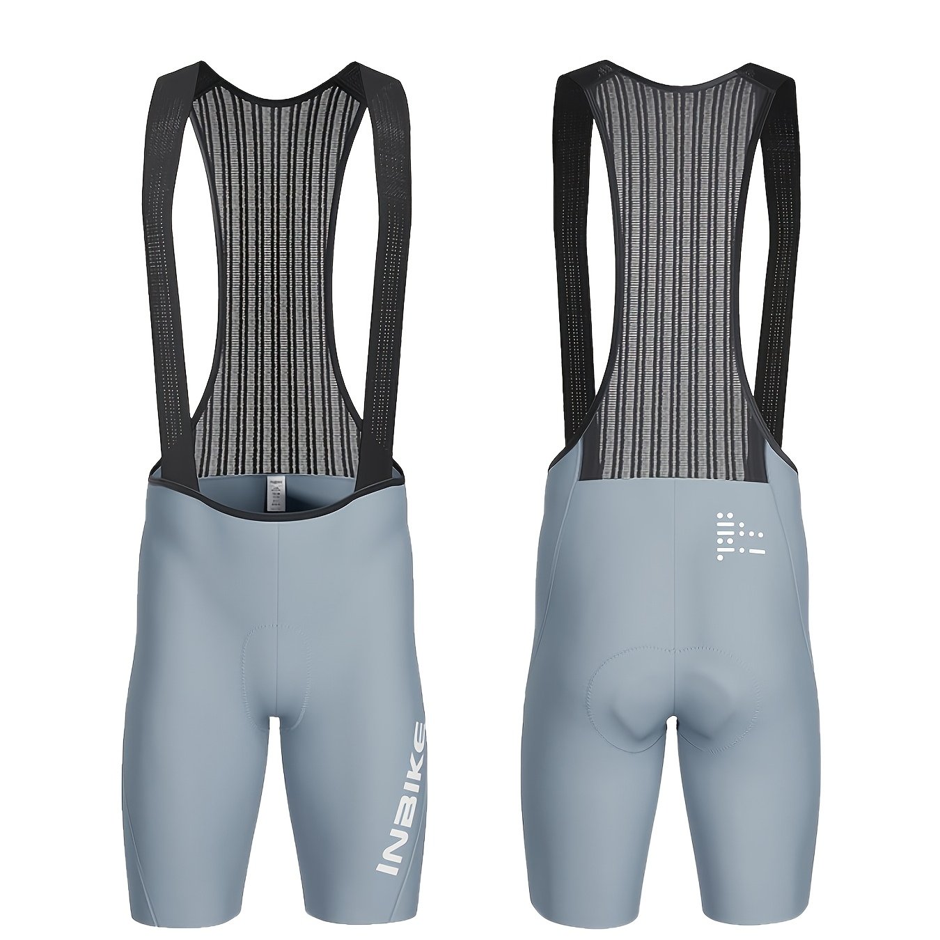 Image of Inbike Summer Cycling Bib Shorts Long Distance Men's Cycling Clothing Bike With Pockets Riding Pants