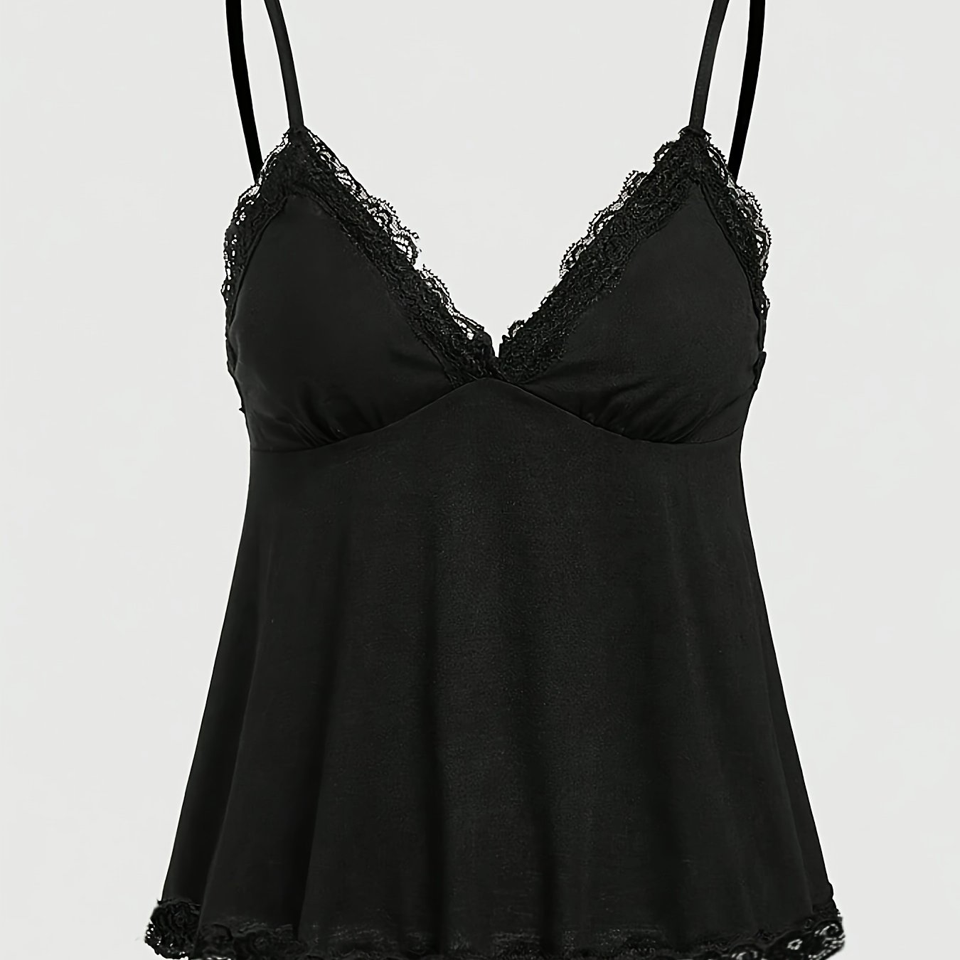 Solid Color Lace Elegant Fashion Camisole