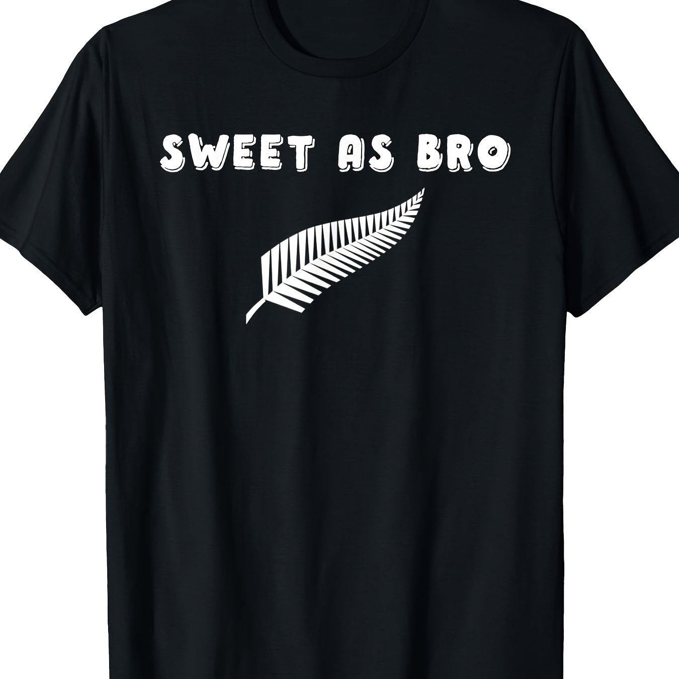 TEMU New Zealand Kiwi Fern T-shirt Kiwi Shirt 100% Cotton Crew Neck T-shirt Summer Casual Short Sleeve 200g This Is A Great Gift