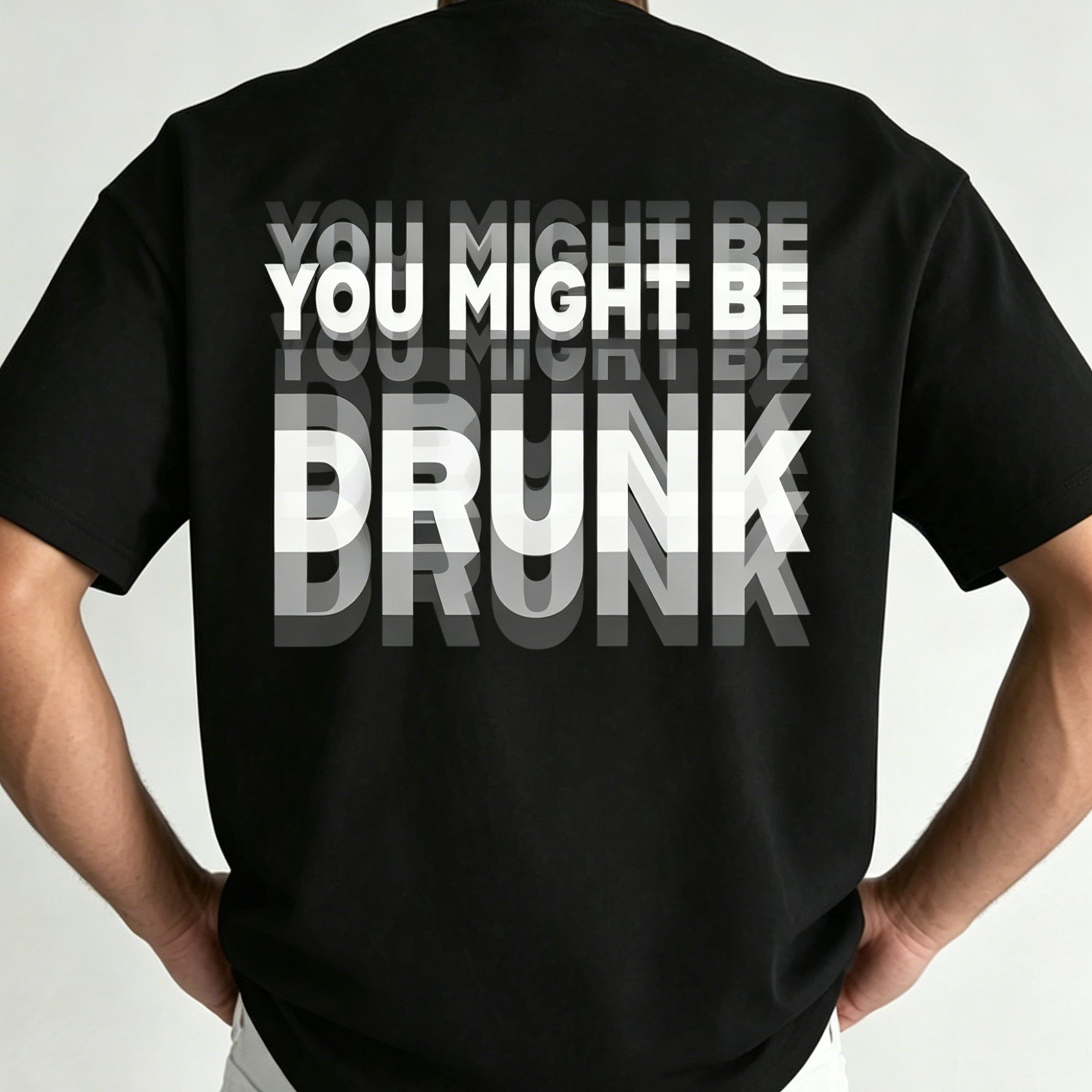 TEMU Unisex " Have Drunk" Funny Slogan T-shirt - A Unisex T-shirt With Humorous Lettering, Suitable For Workouts And Parties, And A Great Gift For !