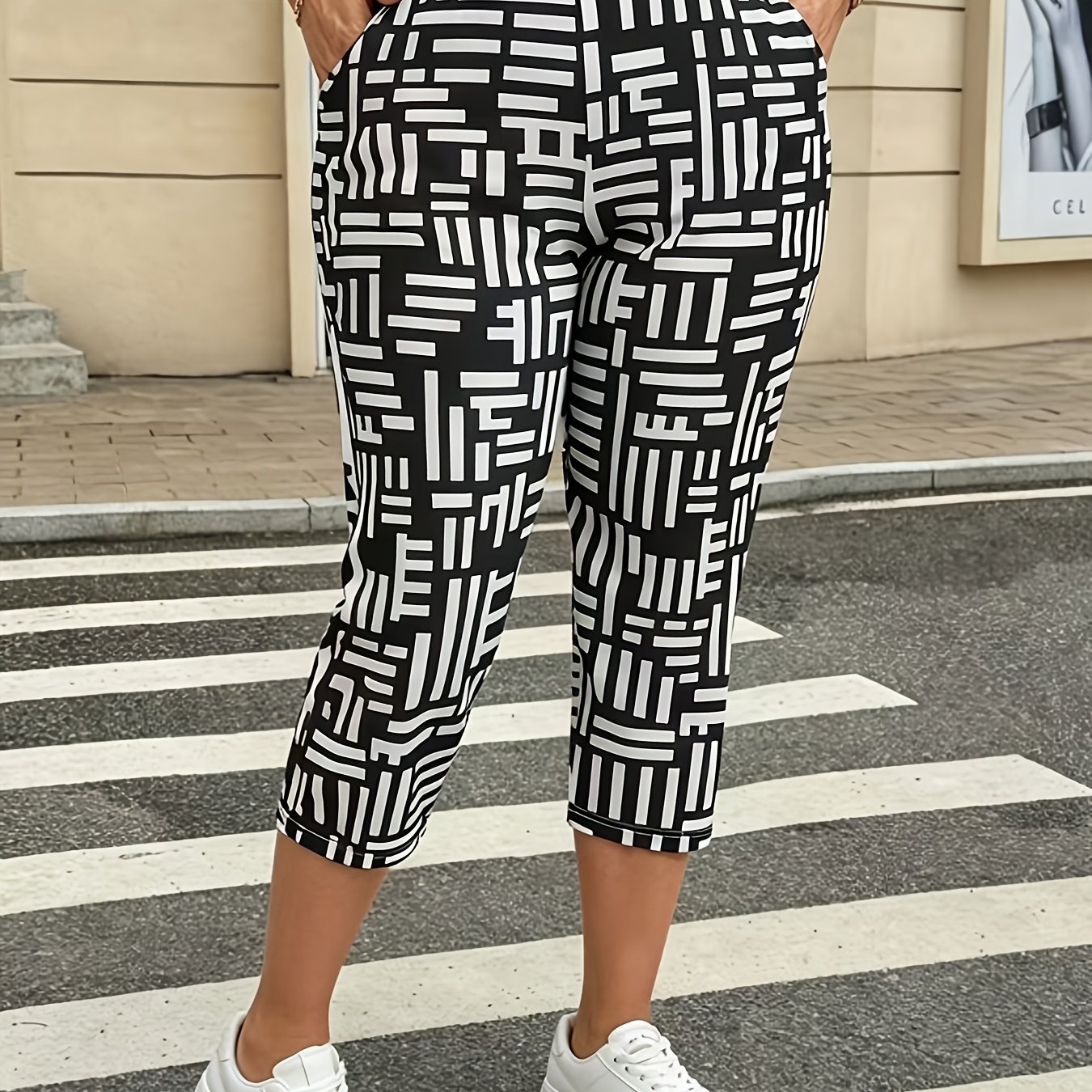 Plus Size, Women's Plus Size Capri Pants