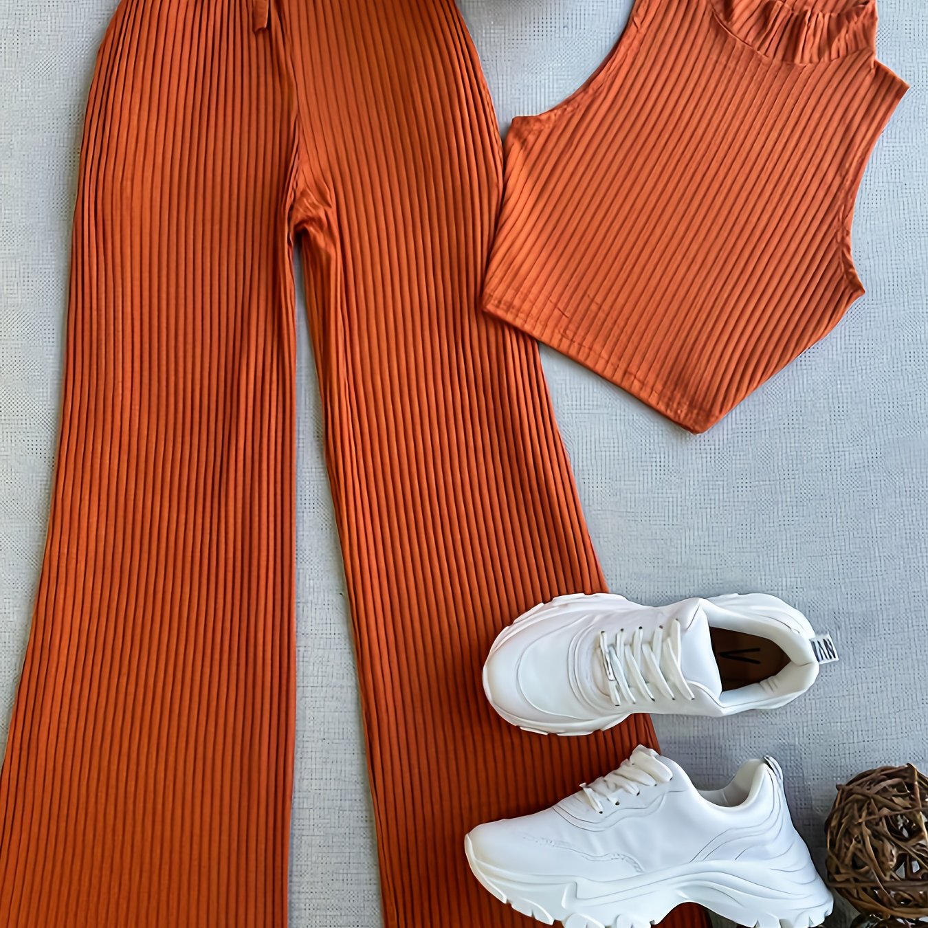 E-shop Elegantes Damen Kurzes Einfarbiges Turtleneck Ärmelloses Westchen, Sexy Enganliegendes Crop Top, Basislayer, Innerweste, High Waist Schlagstoff