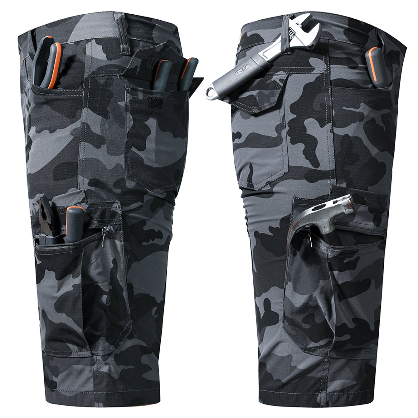 Men's Outdoor Camouflage Mountain Style Trendy Hip-hop Work Pants