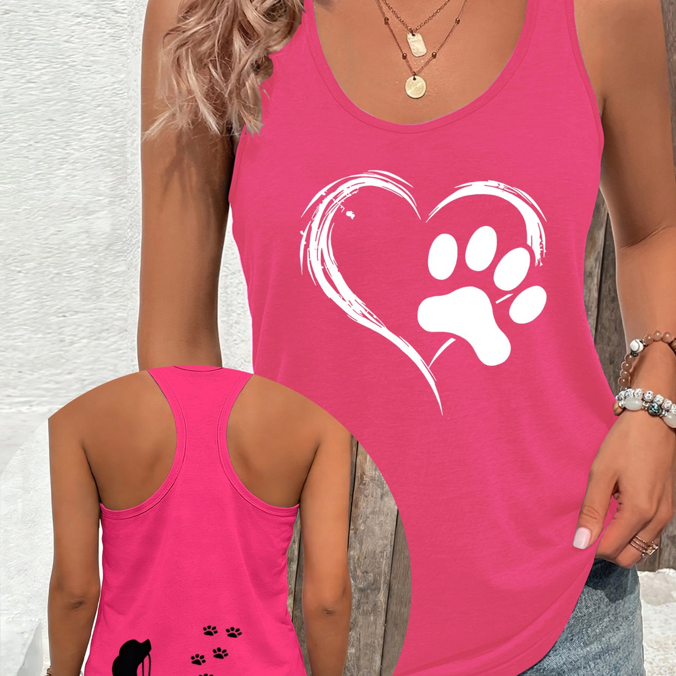 TEMU A New Sleeveless Top For And Summer Of 2026, Featuring A Design With Textured Claw Marks And Gentle , Designed To Be And Back-revealing, Perfect