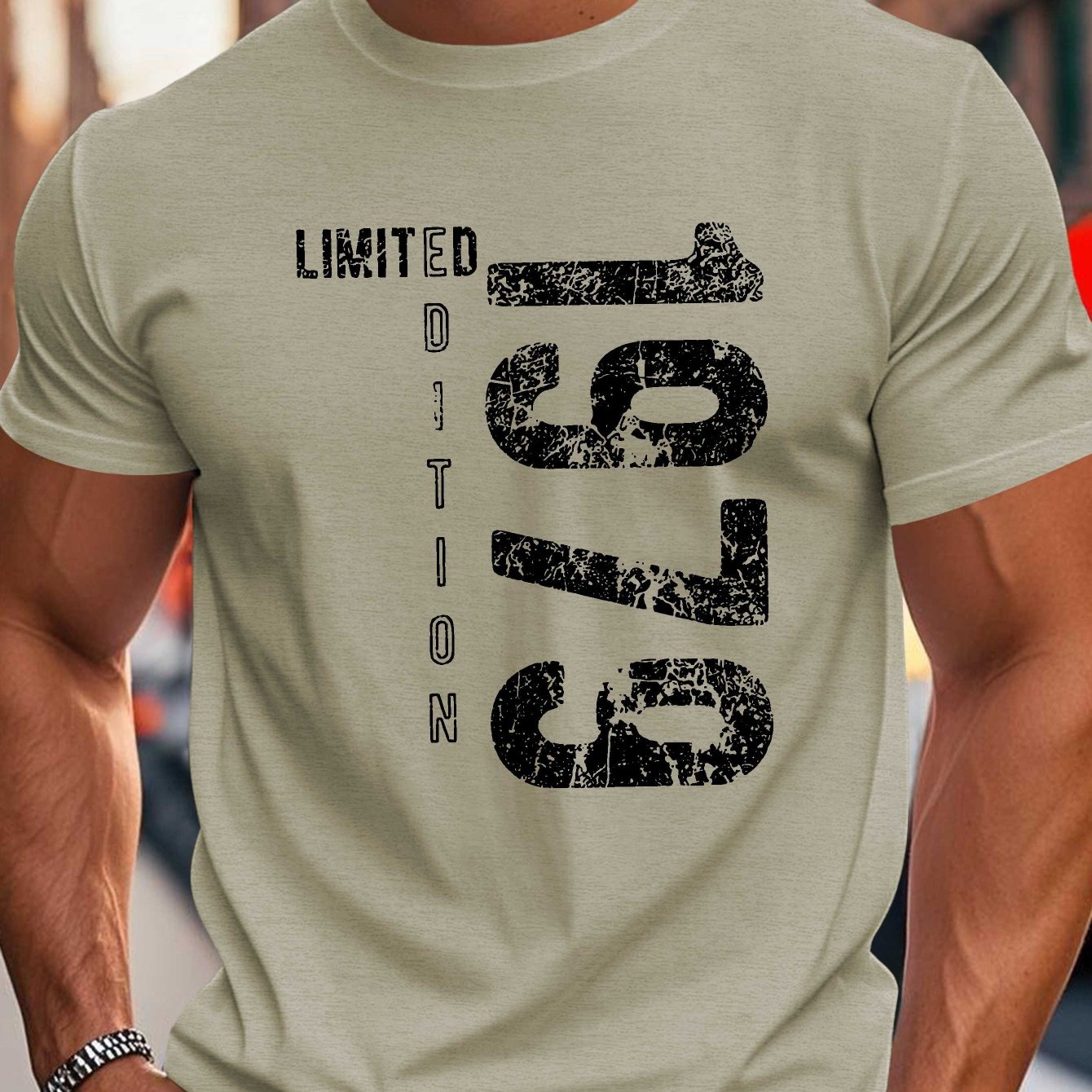 TEMU 1979 Edition Crinkle Plus Size Men's T-shirt