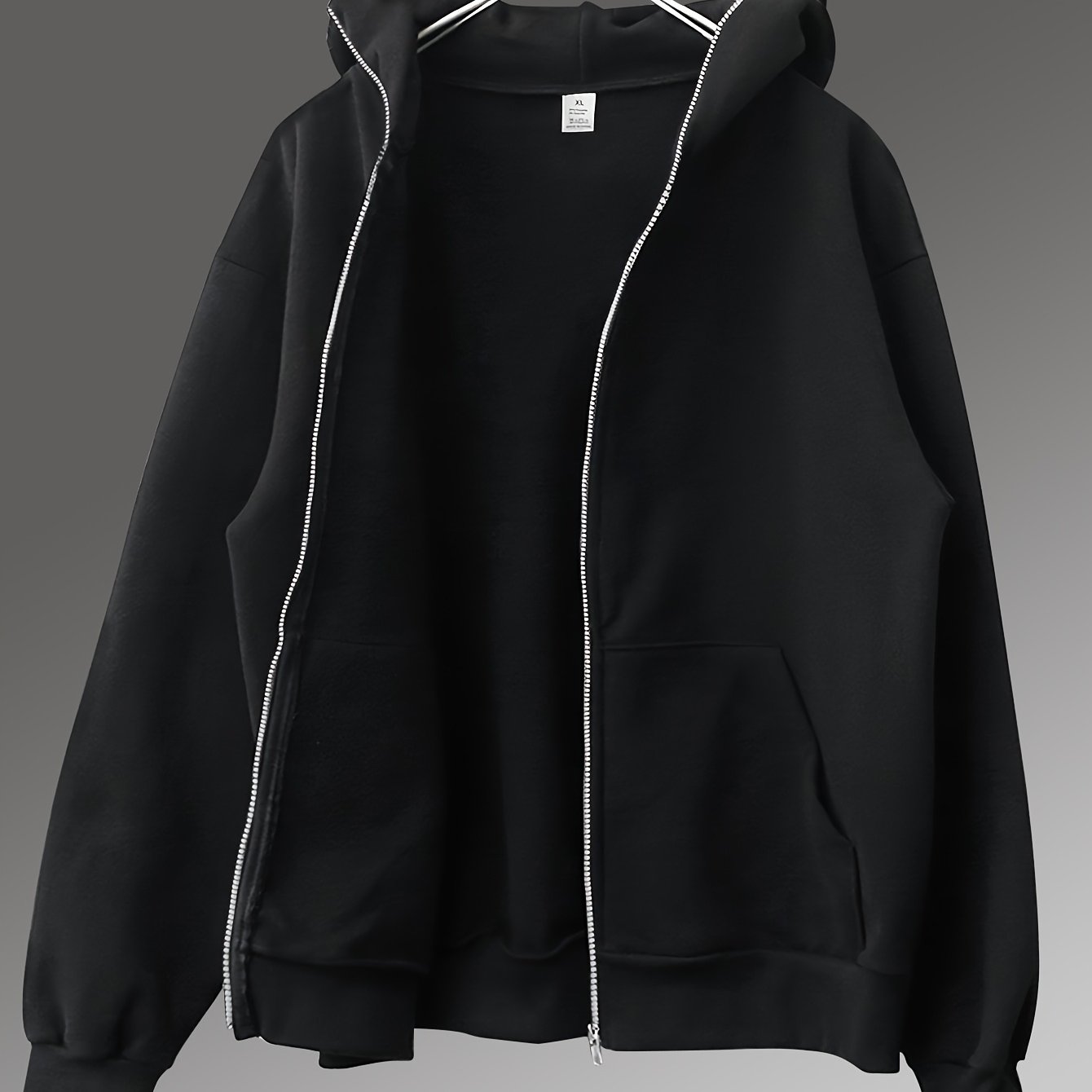 TEMU Men's Trendy Zip-up Sweatshirt, Men's Zip-up Sweatshirt, Men's Birthday Gift
