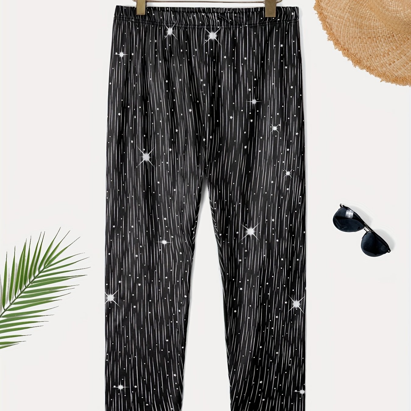 Image of Plus Size, Women's Apparel. Women's Fashion Knitwear With Digital Printing, Plus Size... Casual S,, Workouts,,. Leggings Category: Plus Size Leggings