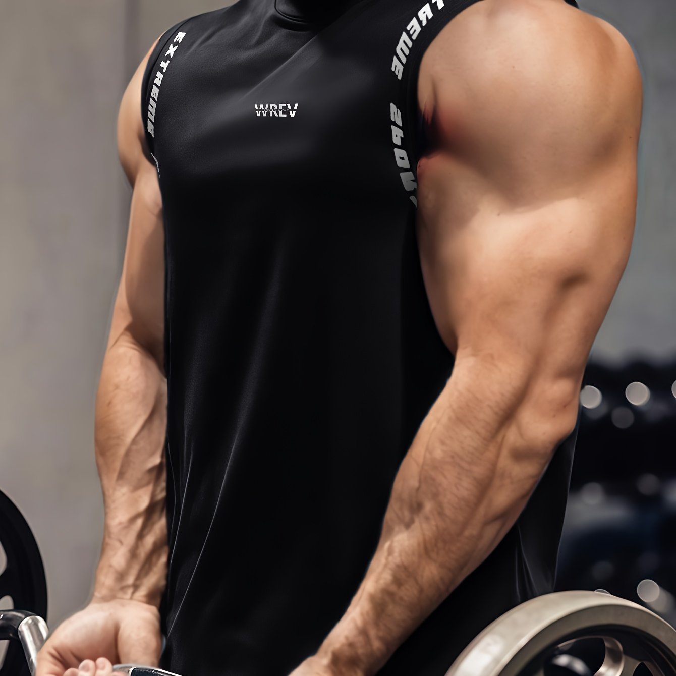 TEMU Gilet da , top sportivo casual, gilet da allenamento fitness e traspirante