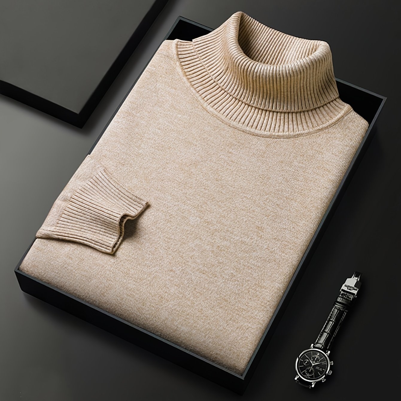 TEMU Men's Sweater, Winter Men's Sweater, Comfortable Pullover Sweater, Men's Sweater 1ng01