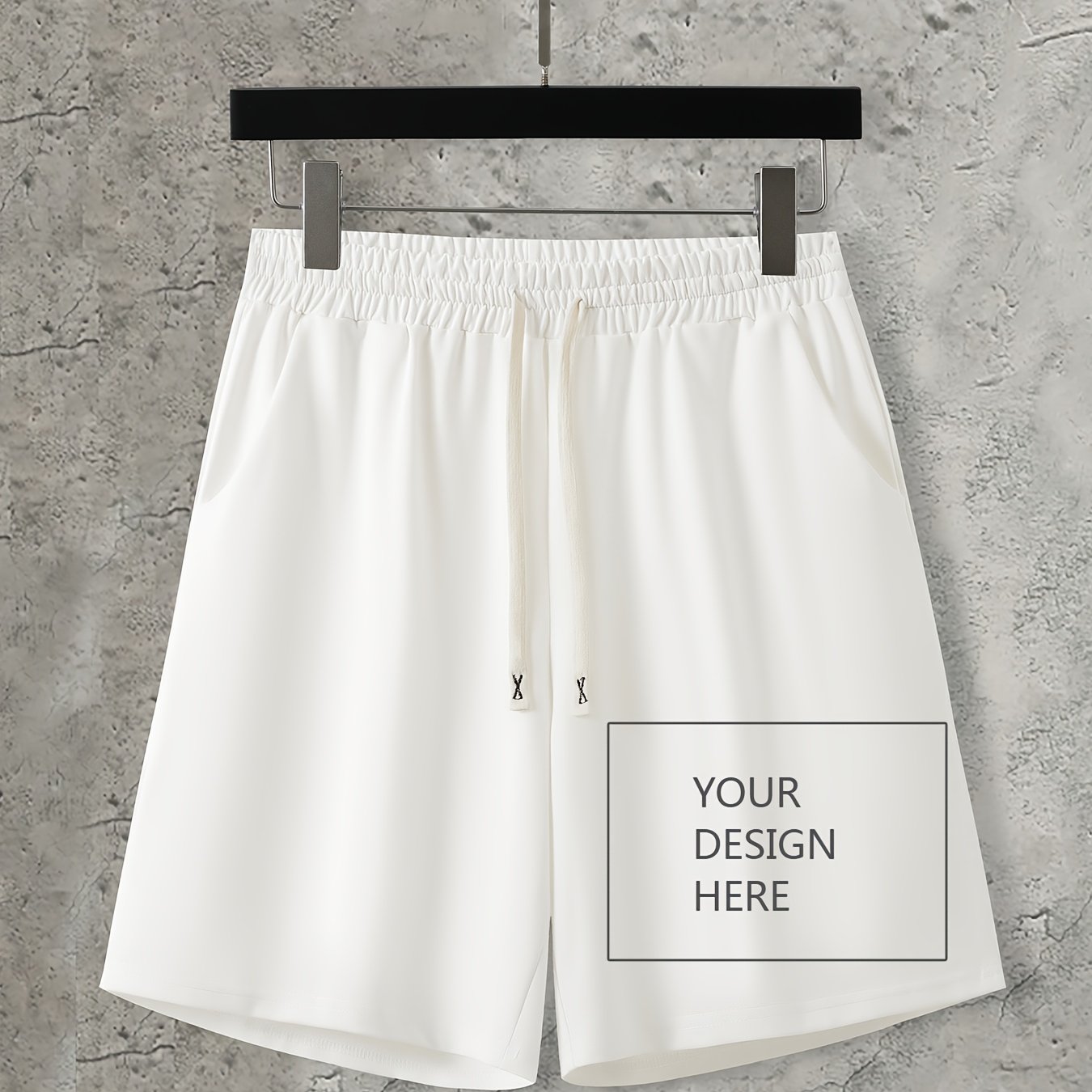 TEMU 1pc Men's Custom Shorts, Beach Shorts, Custom Casual Shorts