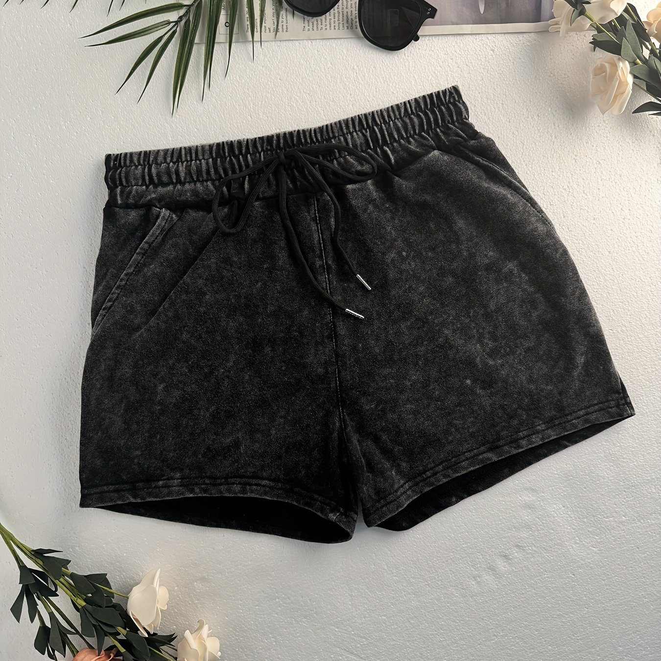 Women's Fashion Vintage Snowflake Print Shorts