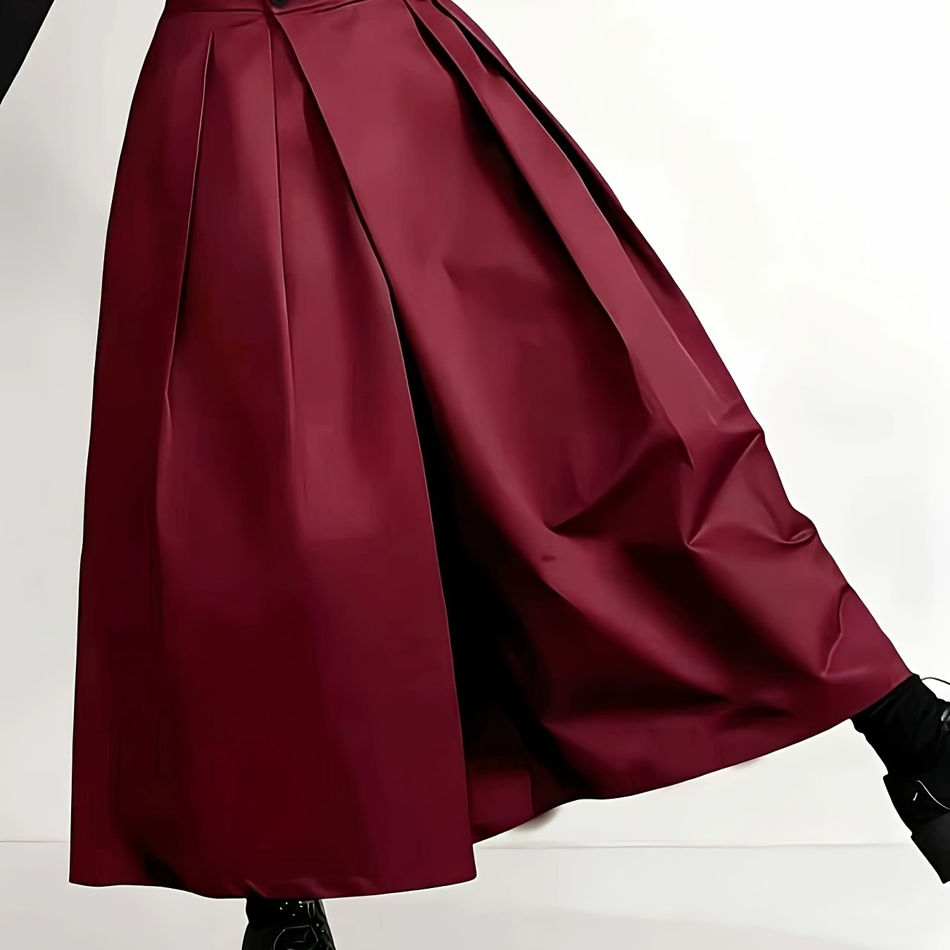 TEMU New Women's Wide-leg Pants, Casual Loose Ankle Pants