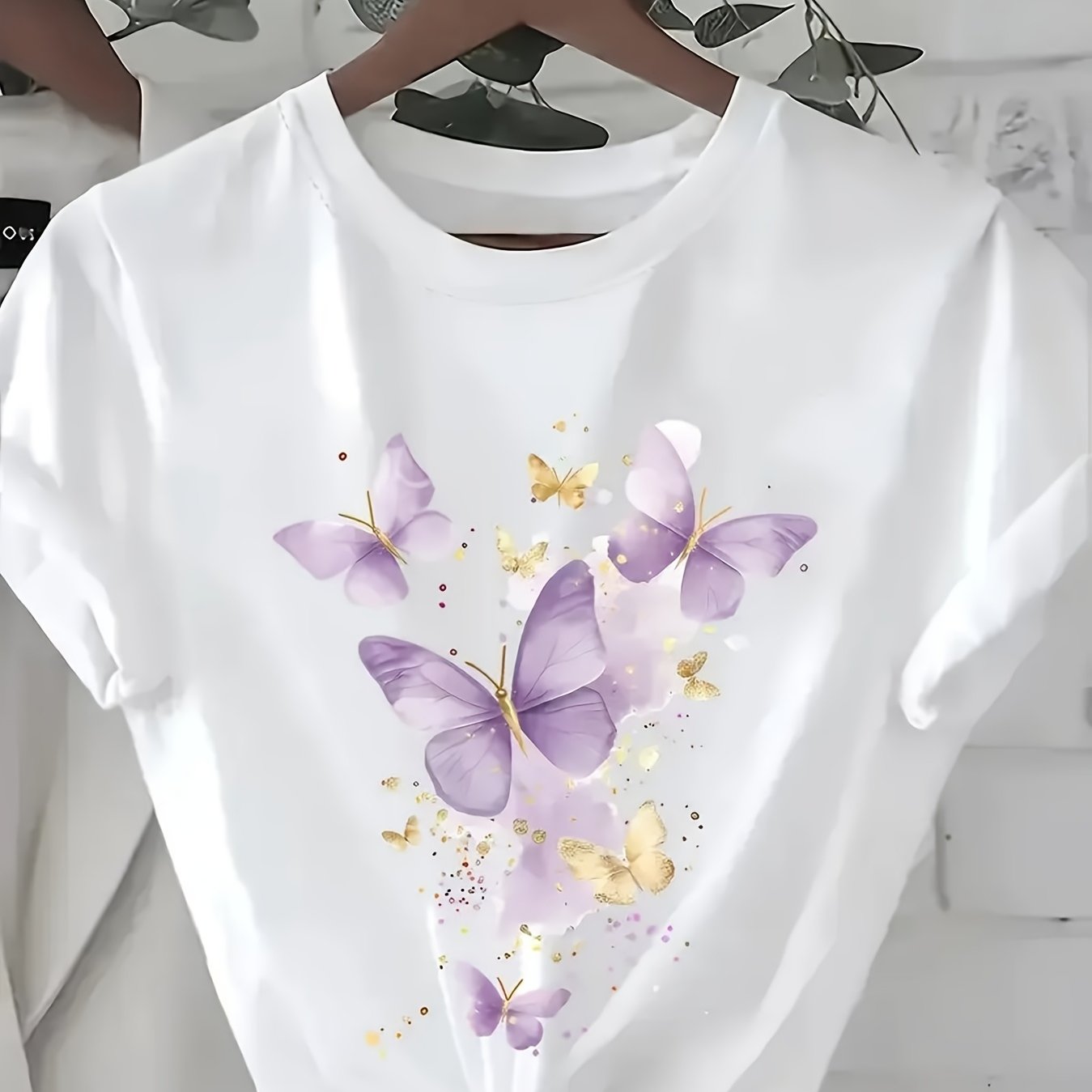 TEMU Women's Casual Letter Print Crew Neck Sweatshirt - Polyester, Machine Washable, Regular Length For Spring & Fall, Everyday Wear, Cute