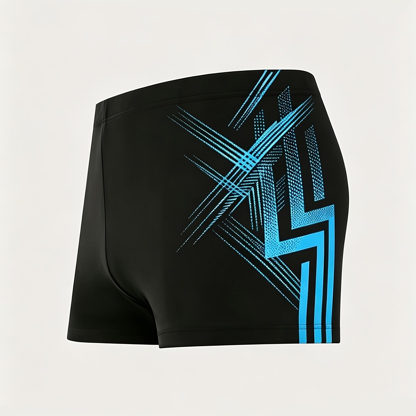 Men's Athletic Swim Trunks, European And Beach Swim Shorts