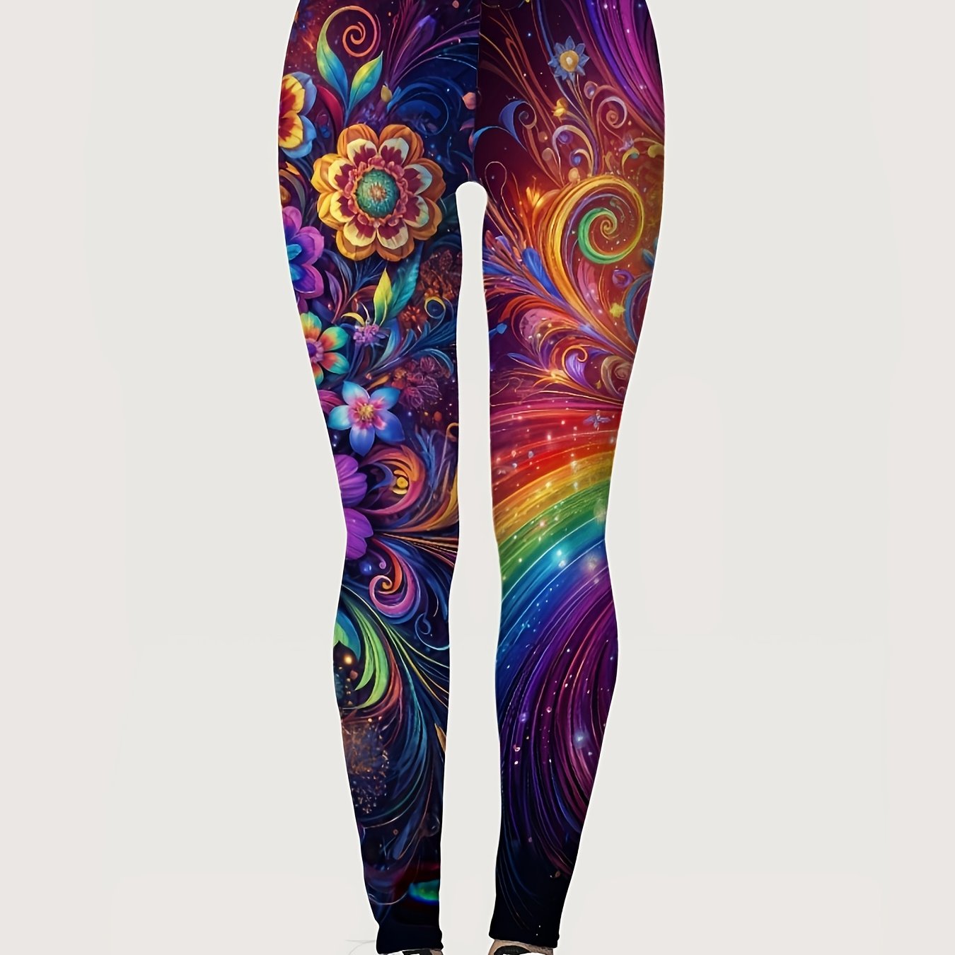 TEMU Printed Leggings For Women - Premium Super Prints