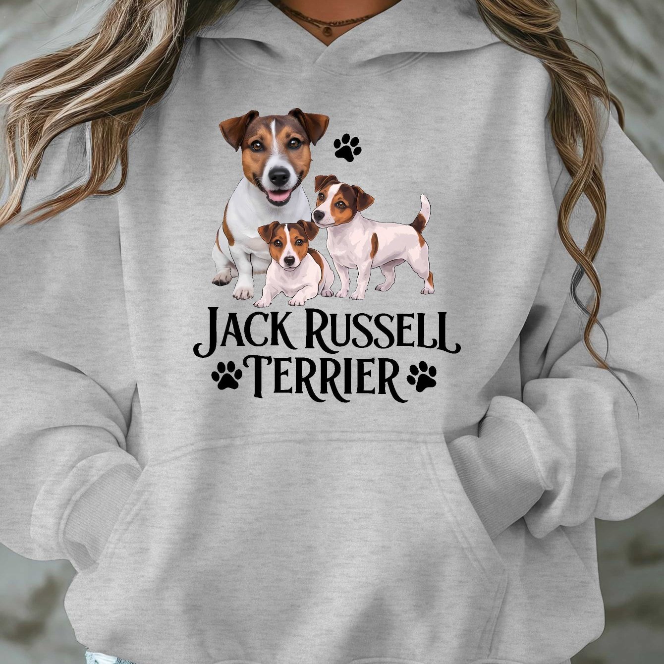 TEMU Plus Size, Terrier Women's Plus-size Casual Sweatshirt Printed Hooded Pullover, Women's Autumn And Winter Casual Long-sleeved Sweatshirt,