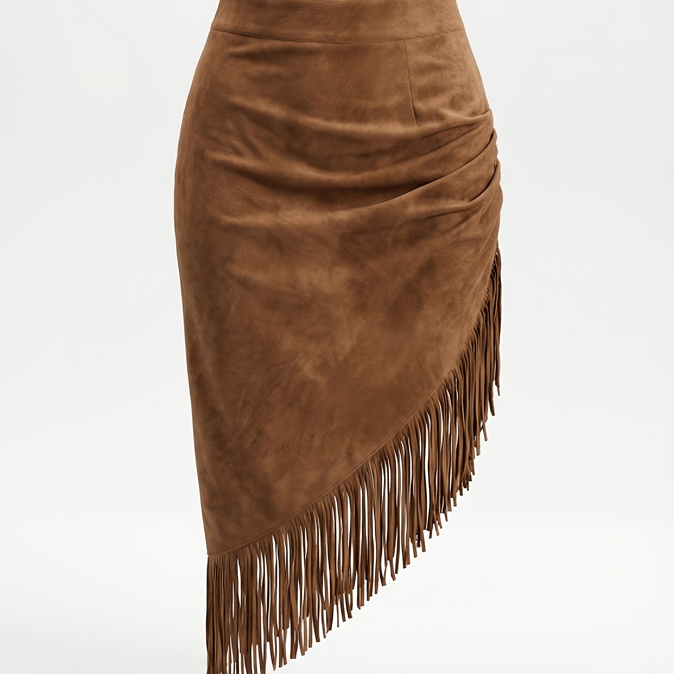 item picture plus size plus size plus size womens spring and summer asymmetrical fringed midi skirt in   style